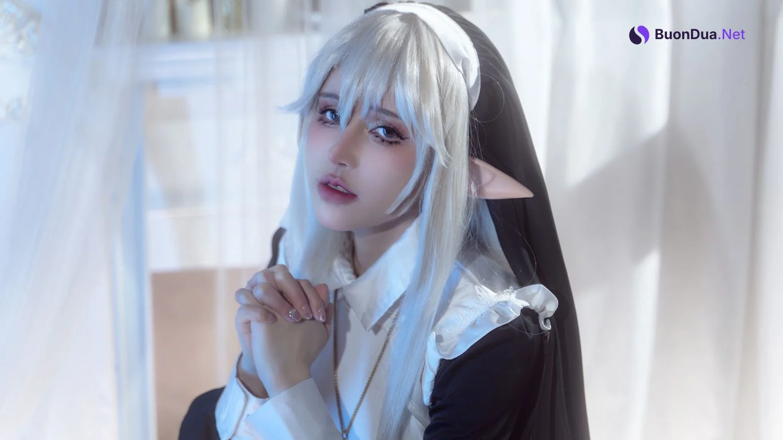 Coser@鹿八岁 – 堕落修女 - 写真 6