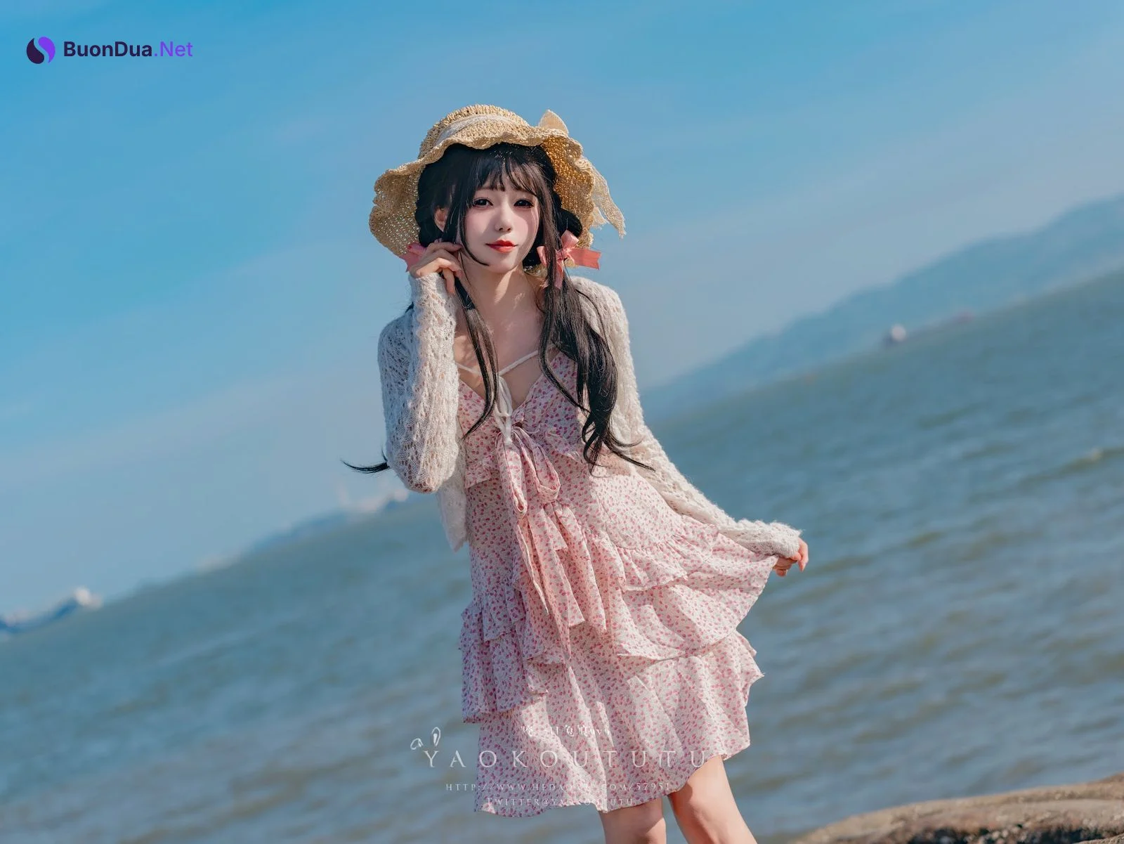 Coser@黏黏团子兔 – 邻家小妹&日不落 - 写真 12