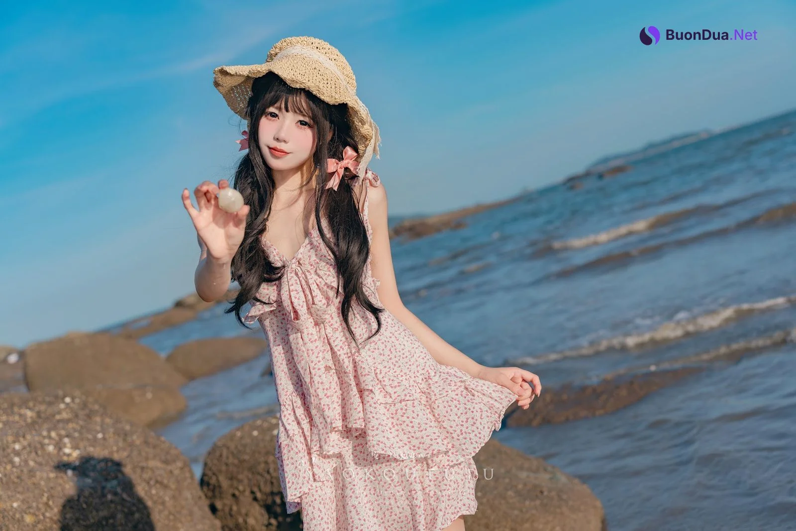 Coser@黏黏团子兔 – 邻家小妹&日不落 - 写真 17