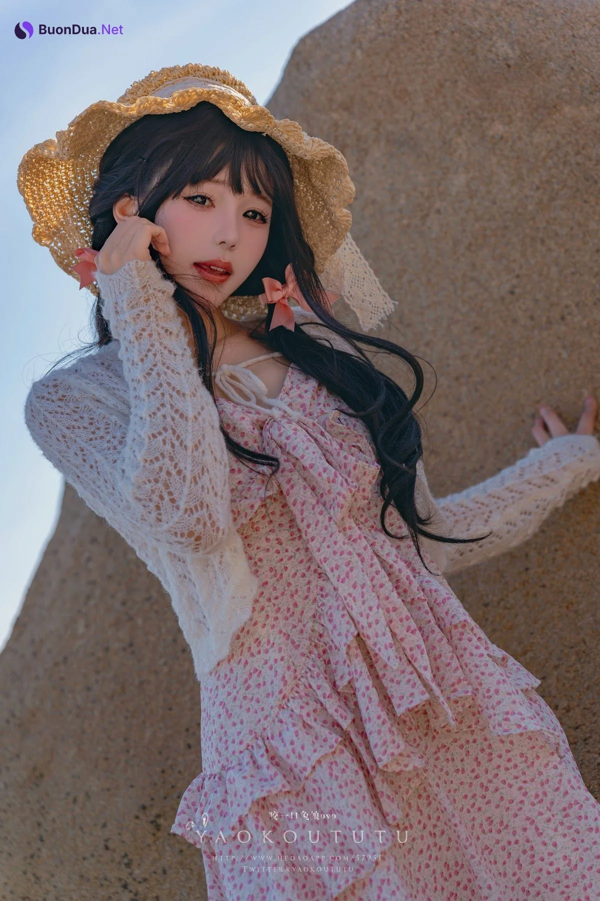 Coser@黏黏团子兔 – 邻家小妹&日不落 - 写真 2
