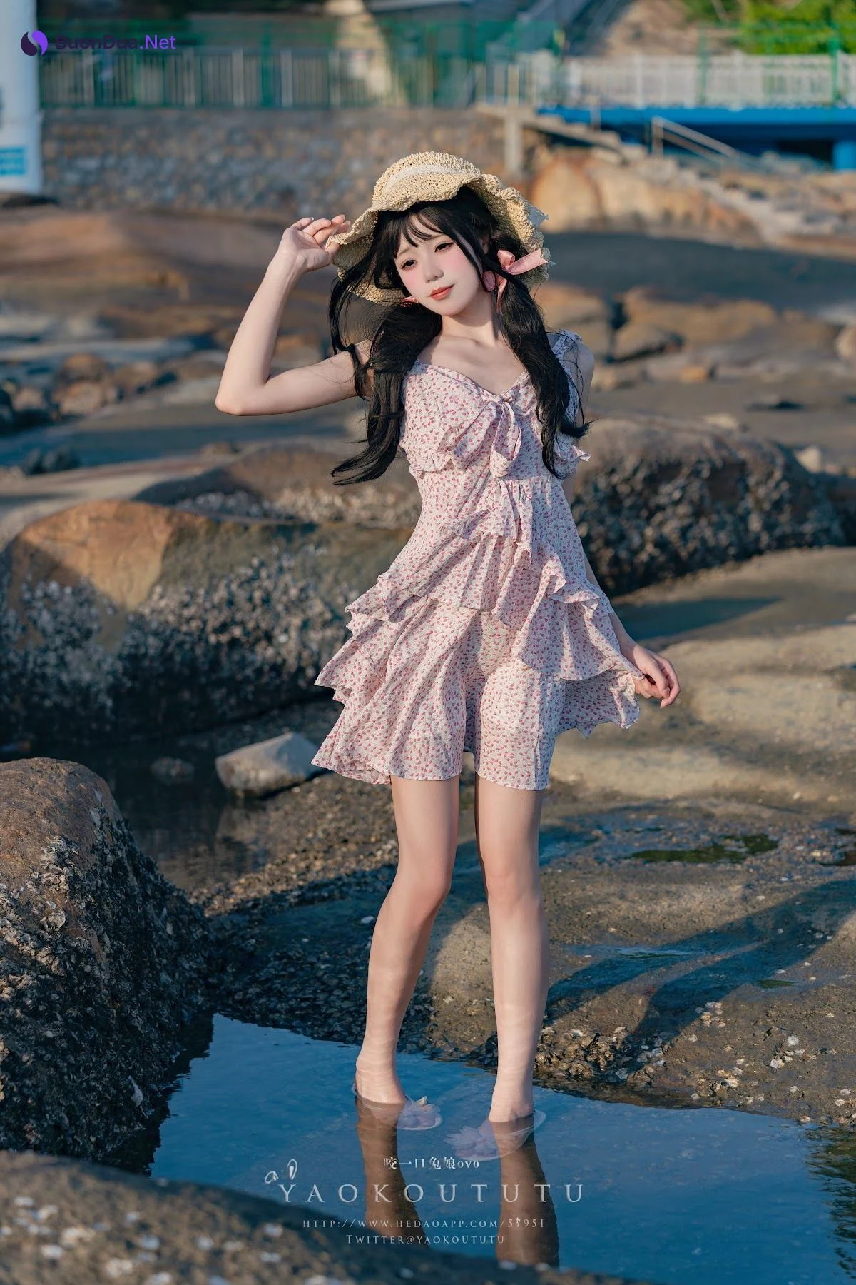 Coser@黏黏团子兔 – 邻家小妹&日不落 - รูปภาพ 22