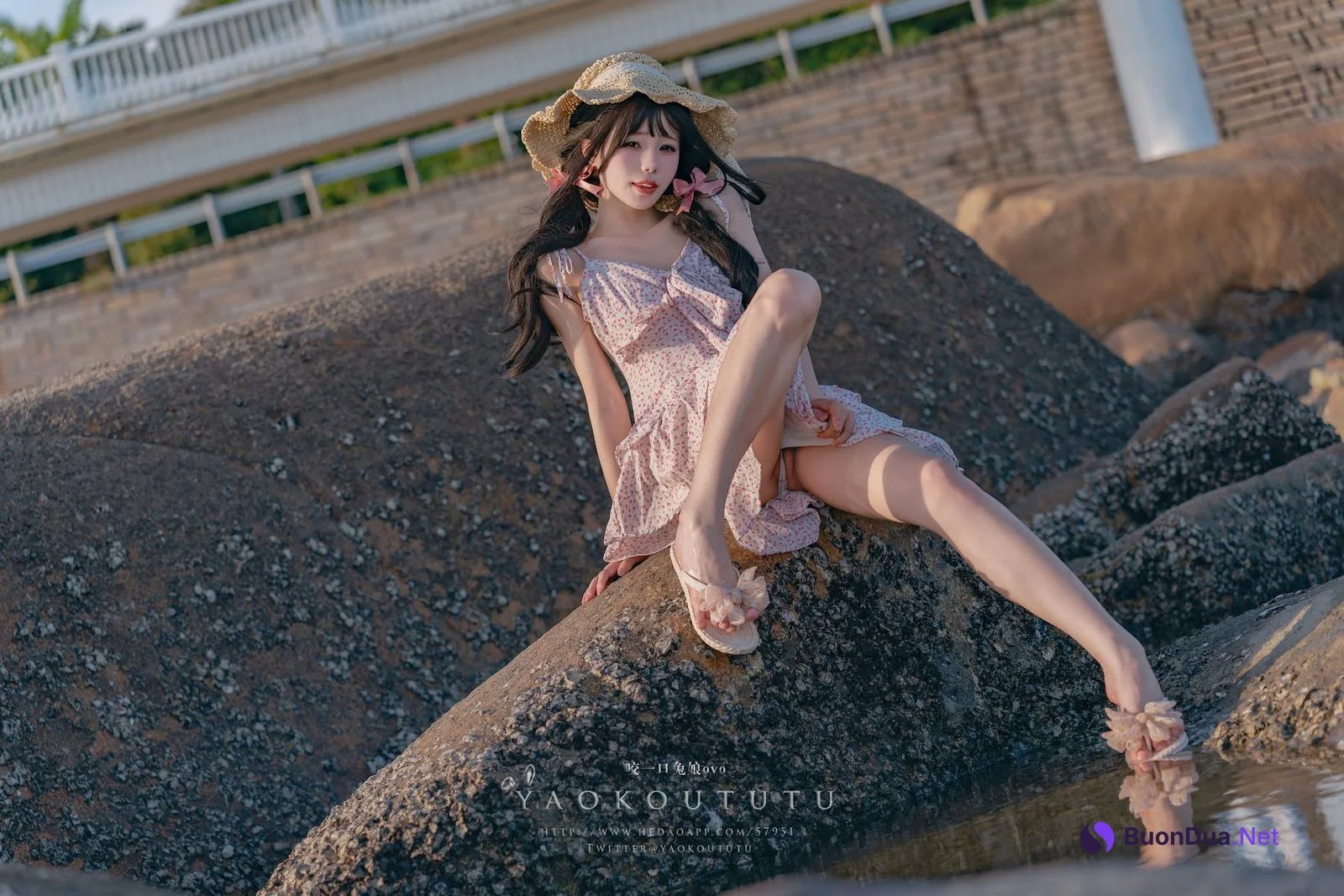 Coser@黏黏团子兔 – 邻家小妹&日不落 - รูปภาพ 24