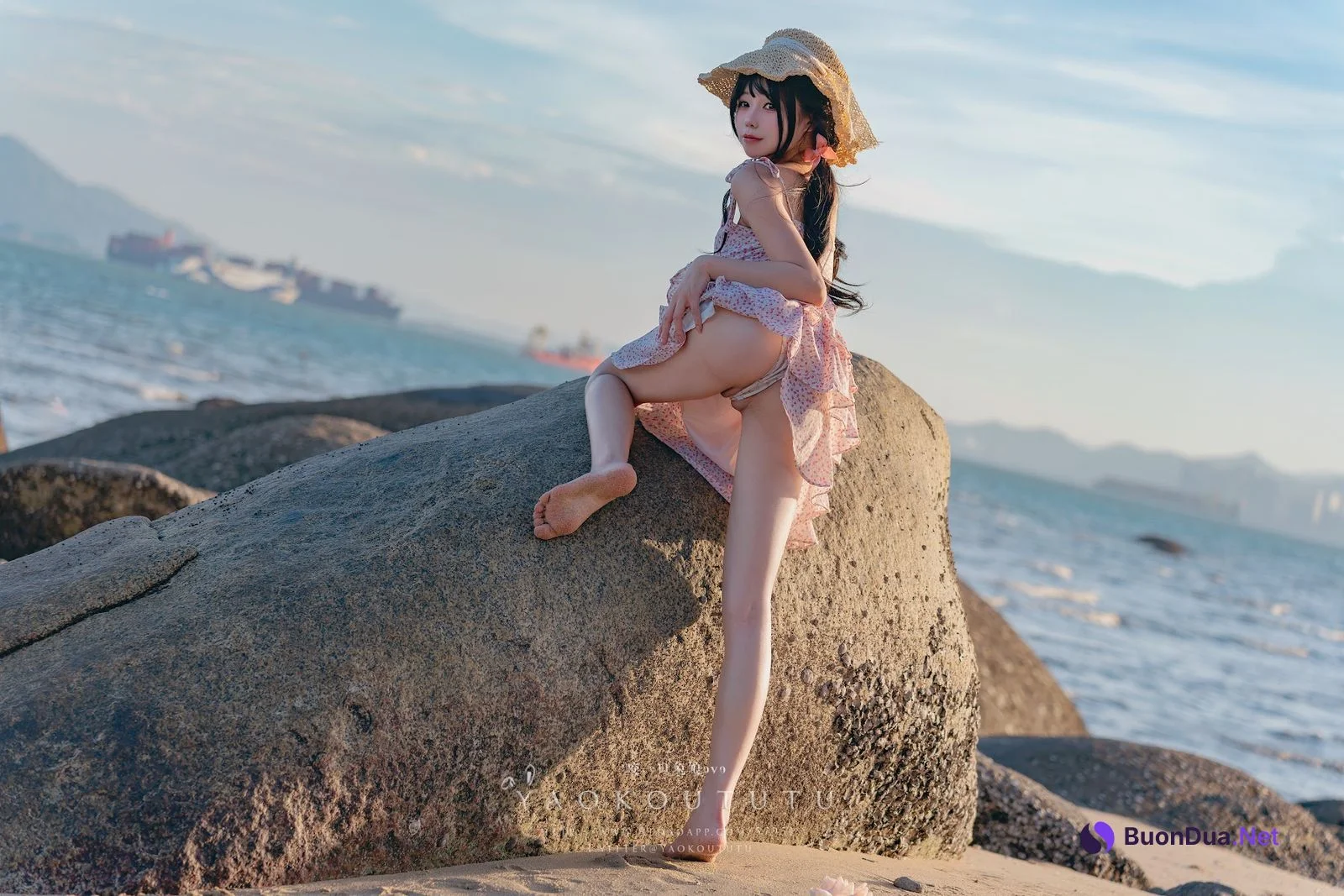 Coser@黏黏团子兔 – 邻家小妹&日不落 - รูปภาพ 29