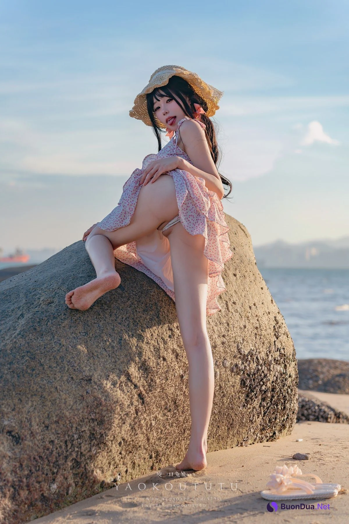 Coser@黏黏团子兔 – 邻家小妹&日不落 - รูปภาพ 30