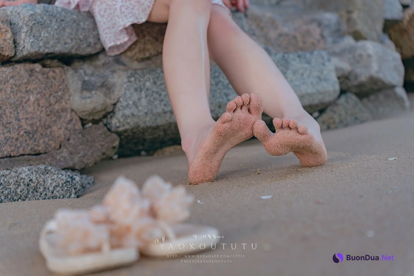 Coser@黏黏团子兔 – 邻家小妹&日不落 - รูปภาพ 32