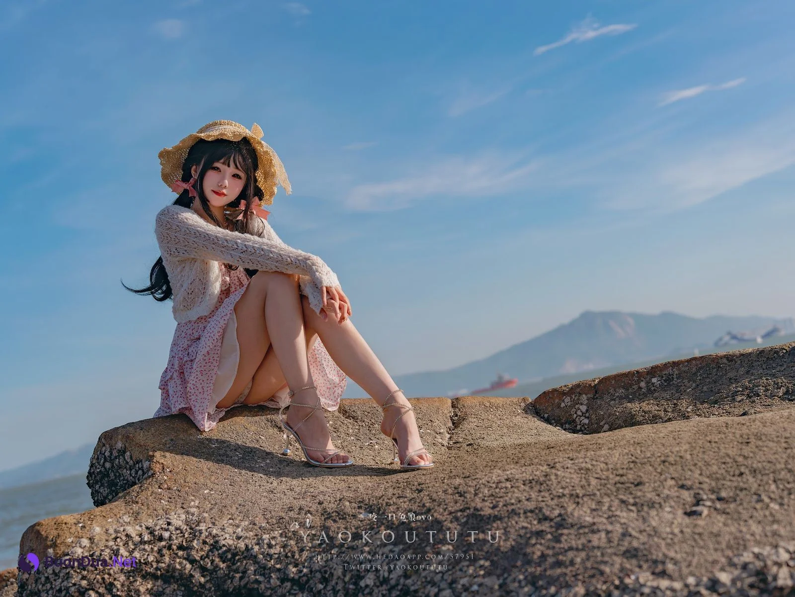 Coser@黏黏团子兔 – 邻家小妹&日不落 - รูปภาพ 34