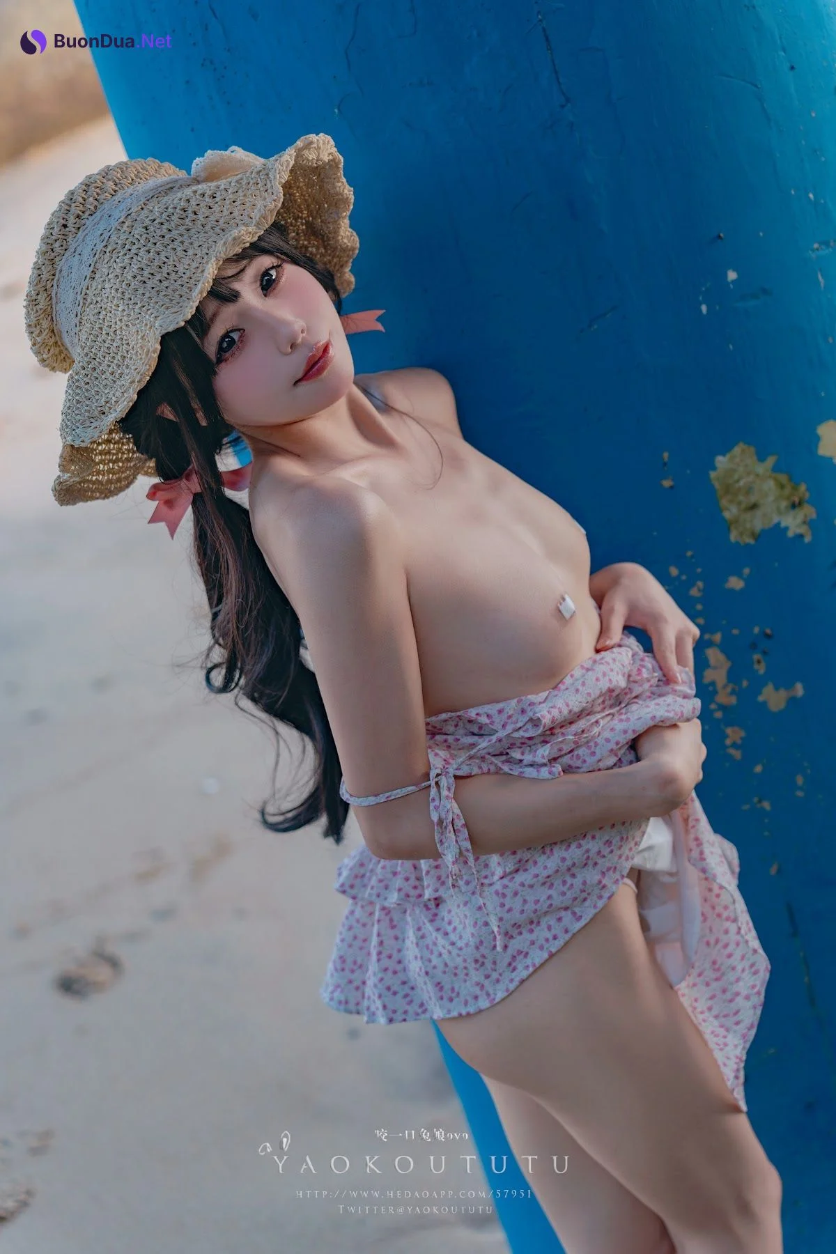 Coser@黏黏团子兔 – 邻家小妹&日不落 - รูปภาพ 38