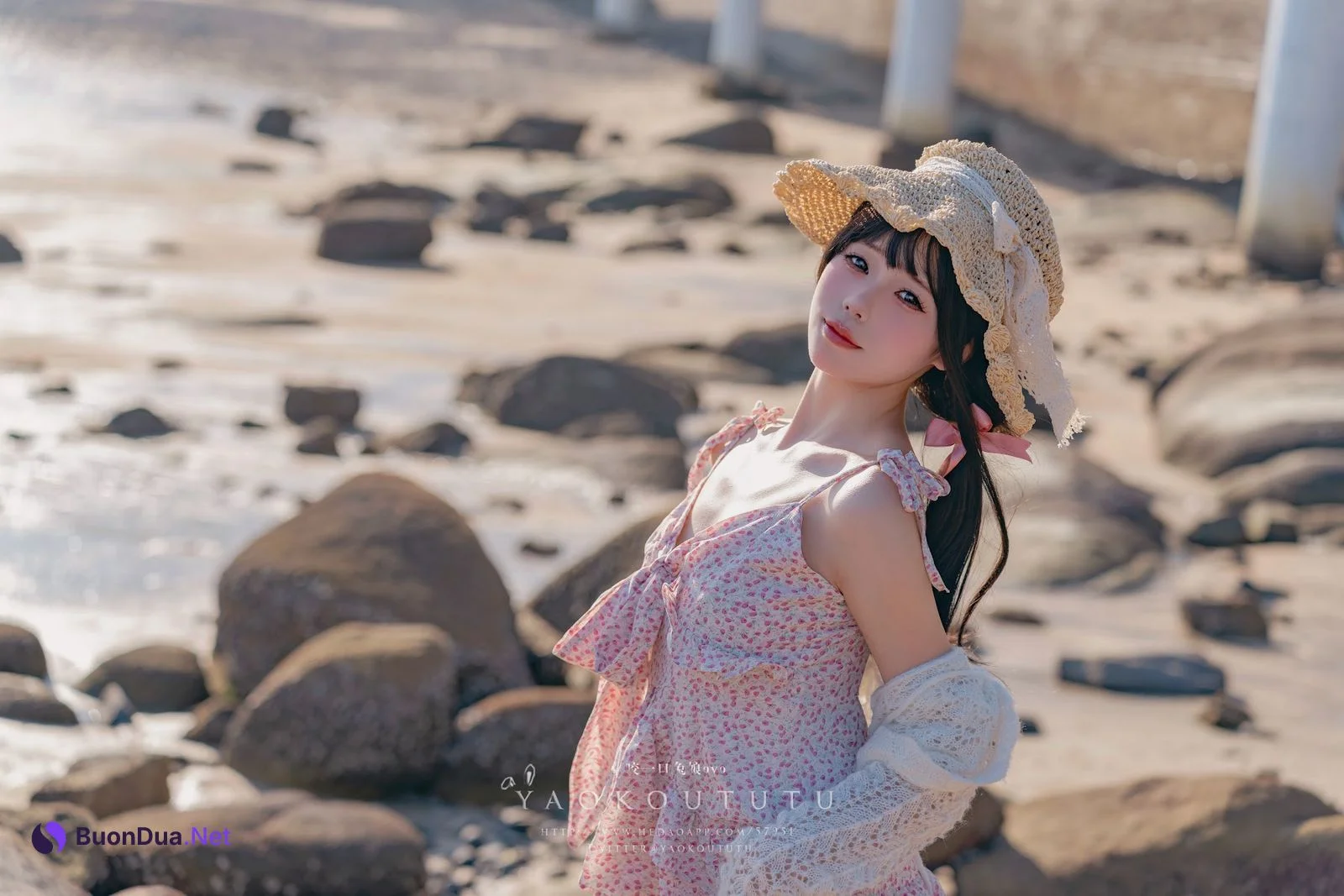 Coser@黏黏团子兔 – 邻家小妹&日不落 - 写真 4