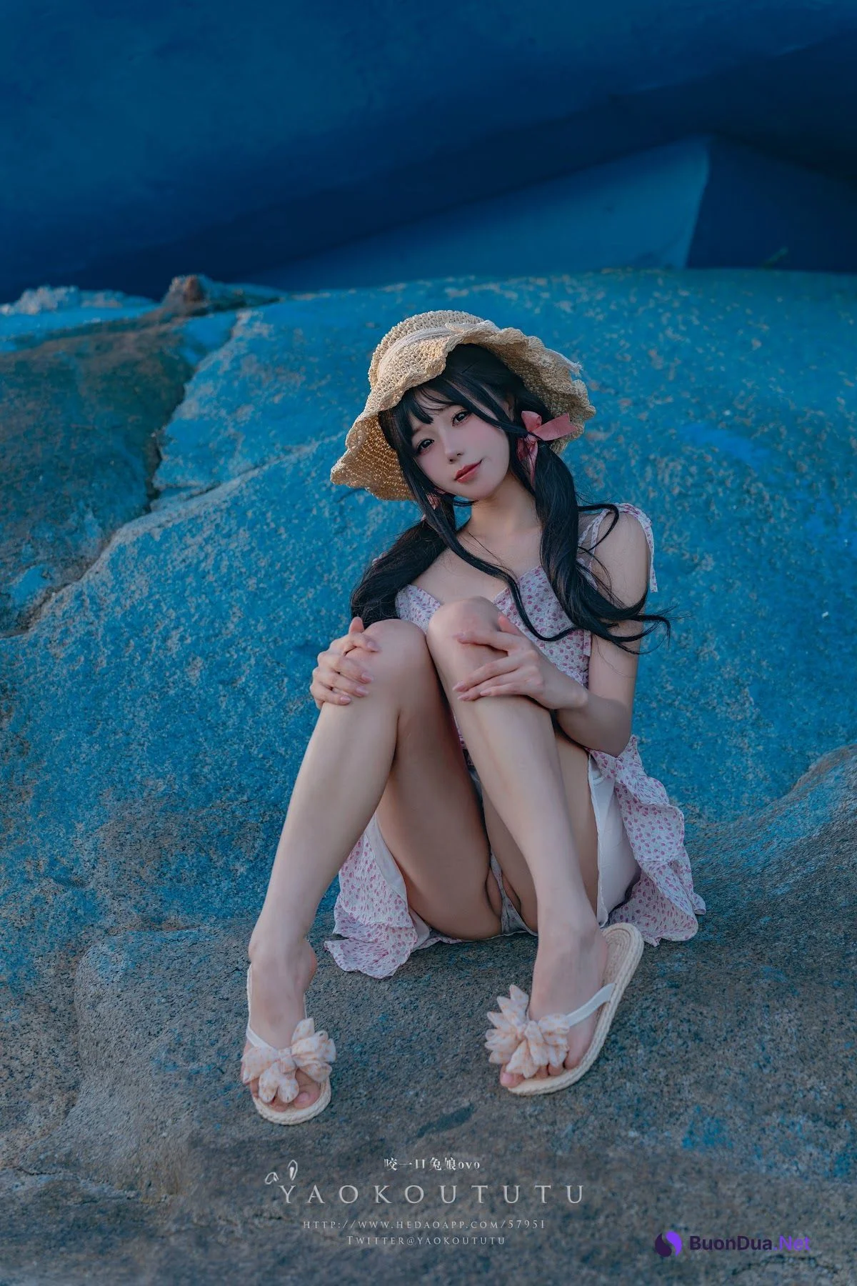 Coser@黏黏团子兔 – 邻家小妹&日不落 - รูปภาพ 40