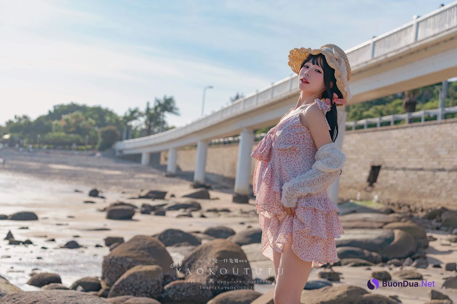 Coser@黏黏团子兔 – 邻家小妹&日不落 - 写真 5