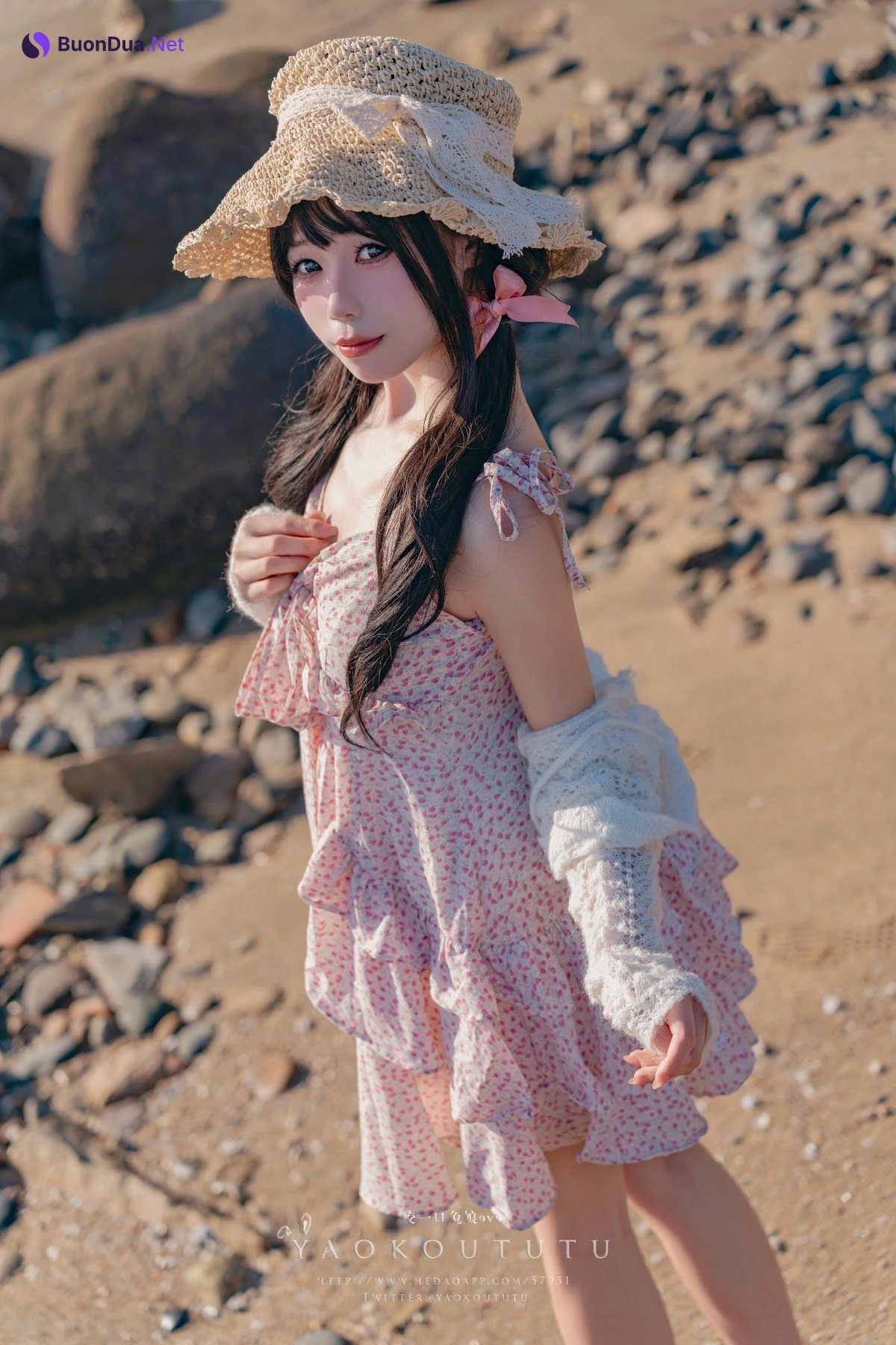 Coser@黏黏团子兔 – 邻家小妹&日不落 - 写真 6