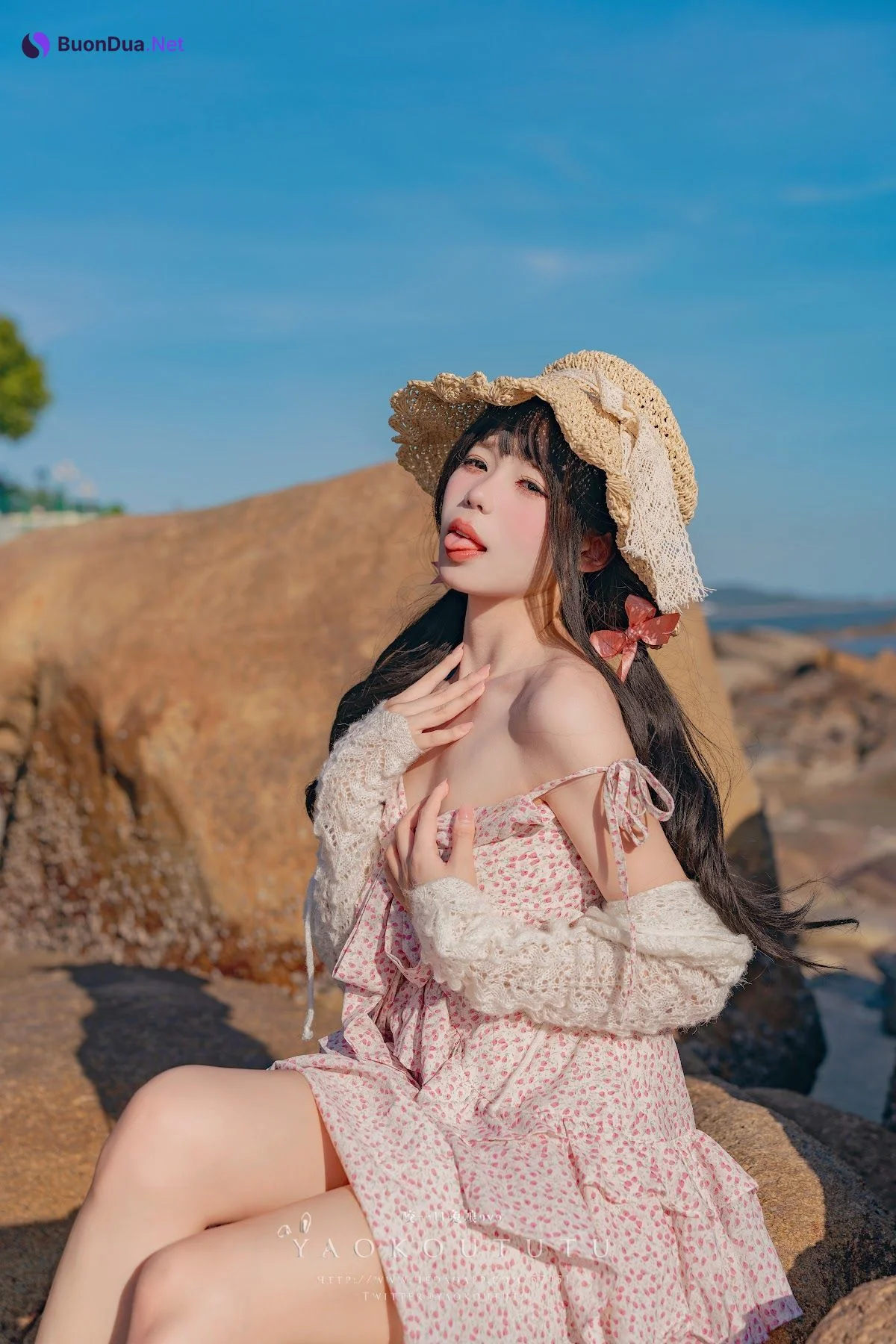 Coser@黏黏团子兔 – 邻家小妹&日不落 - 写真 8