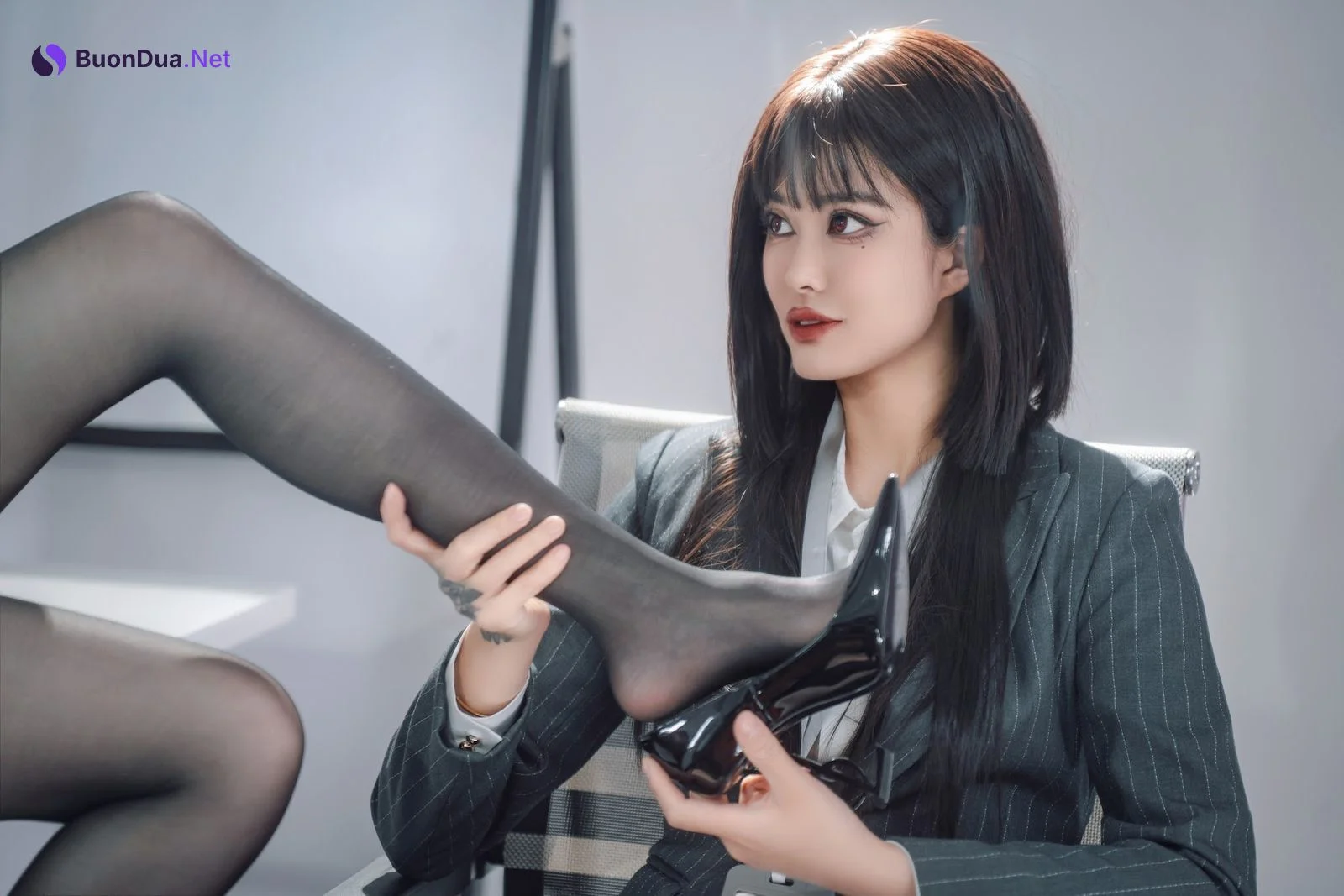 Coser@鹿八岁 – 女上司和女下属 - 写真 34