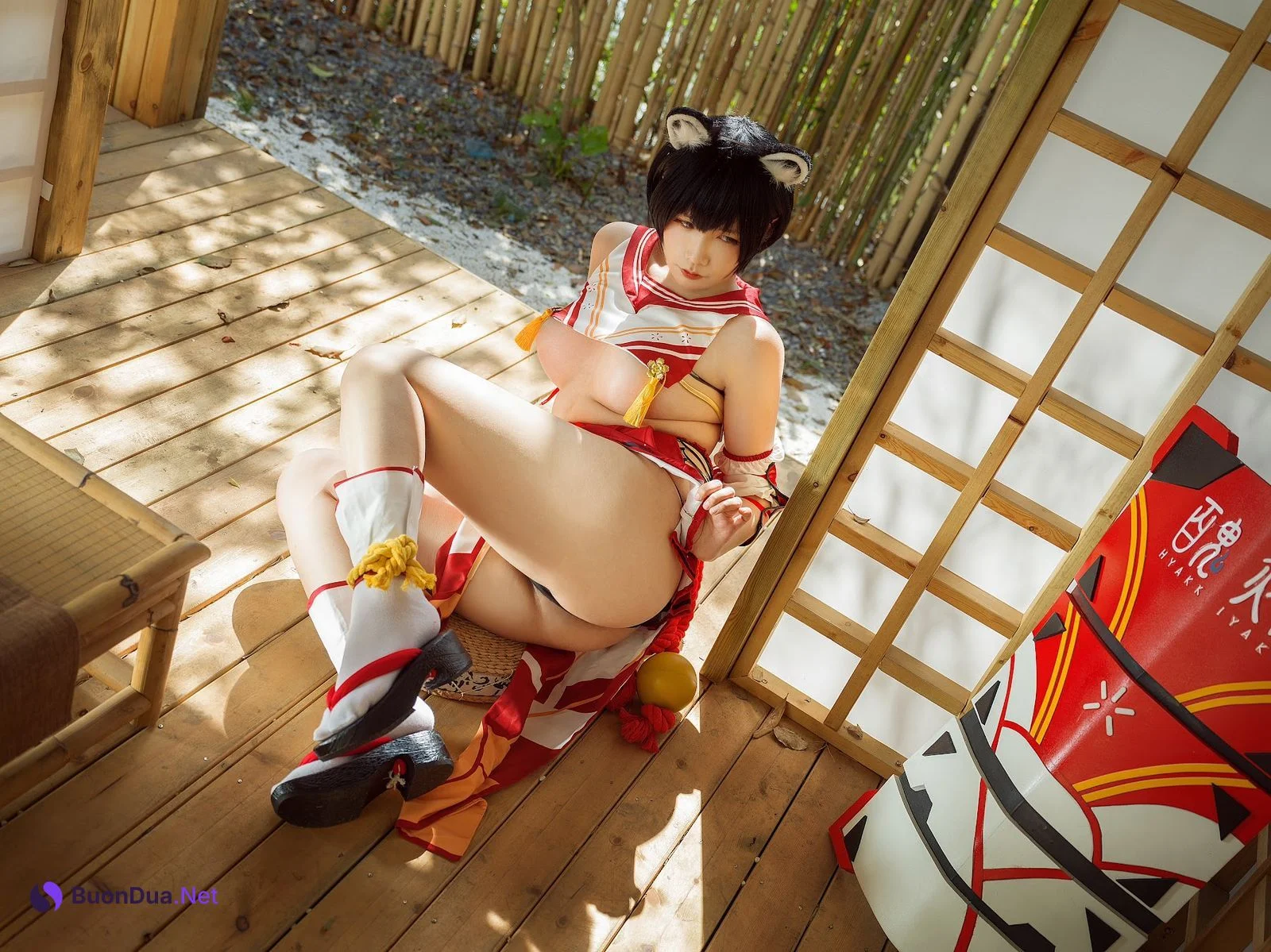 Coser@麻花麻花酱 – 椿 - Photo 12