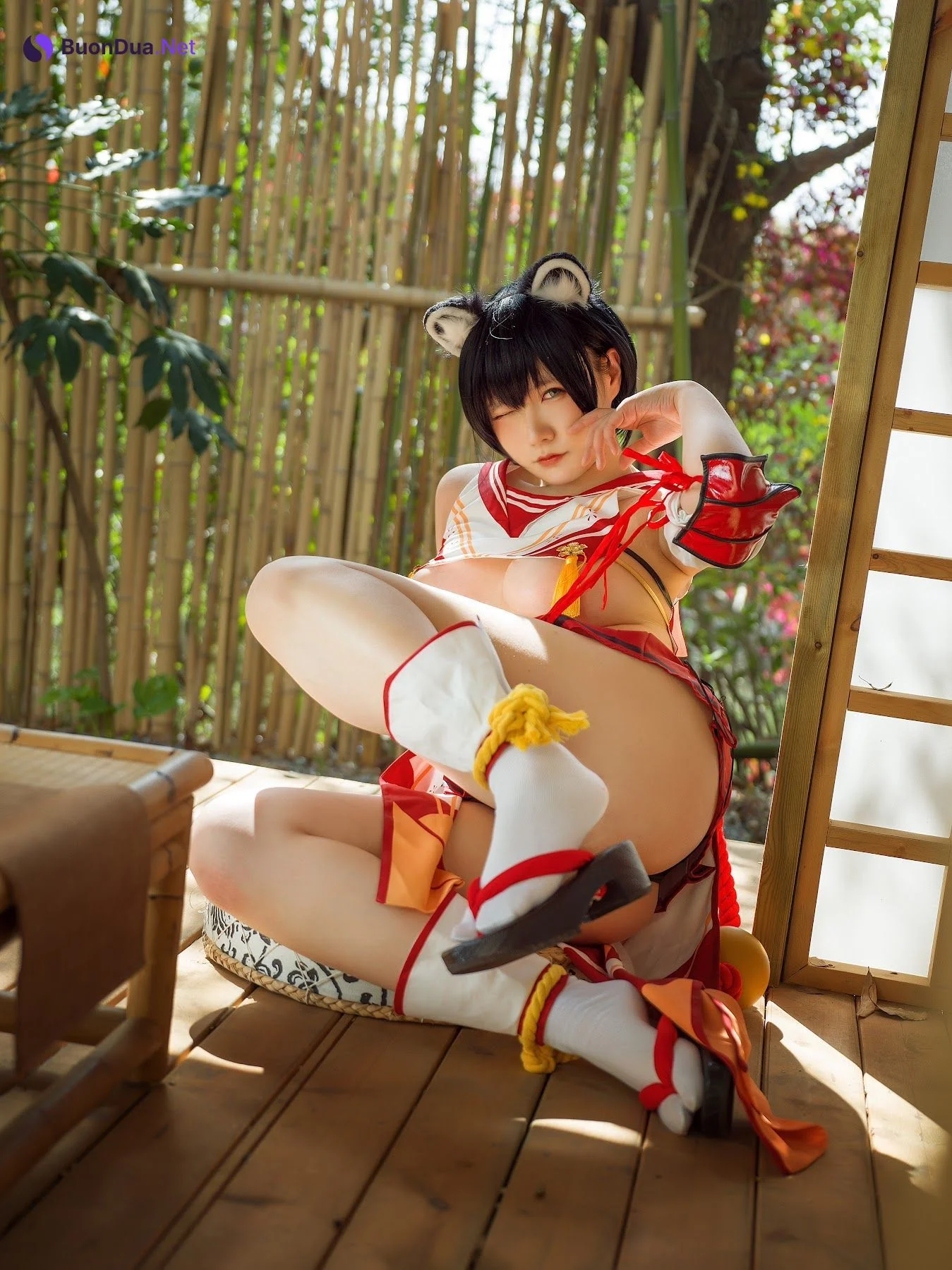 Coser@麻花麻花酱 – 椿 - Photo 13