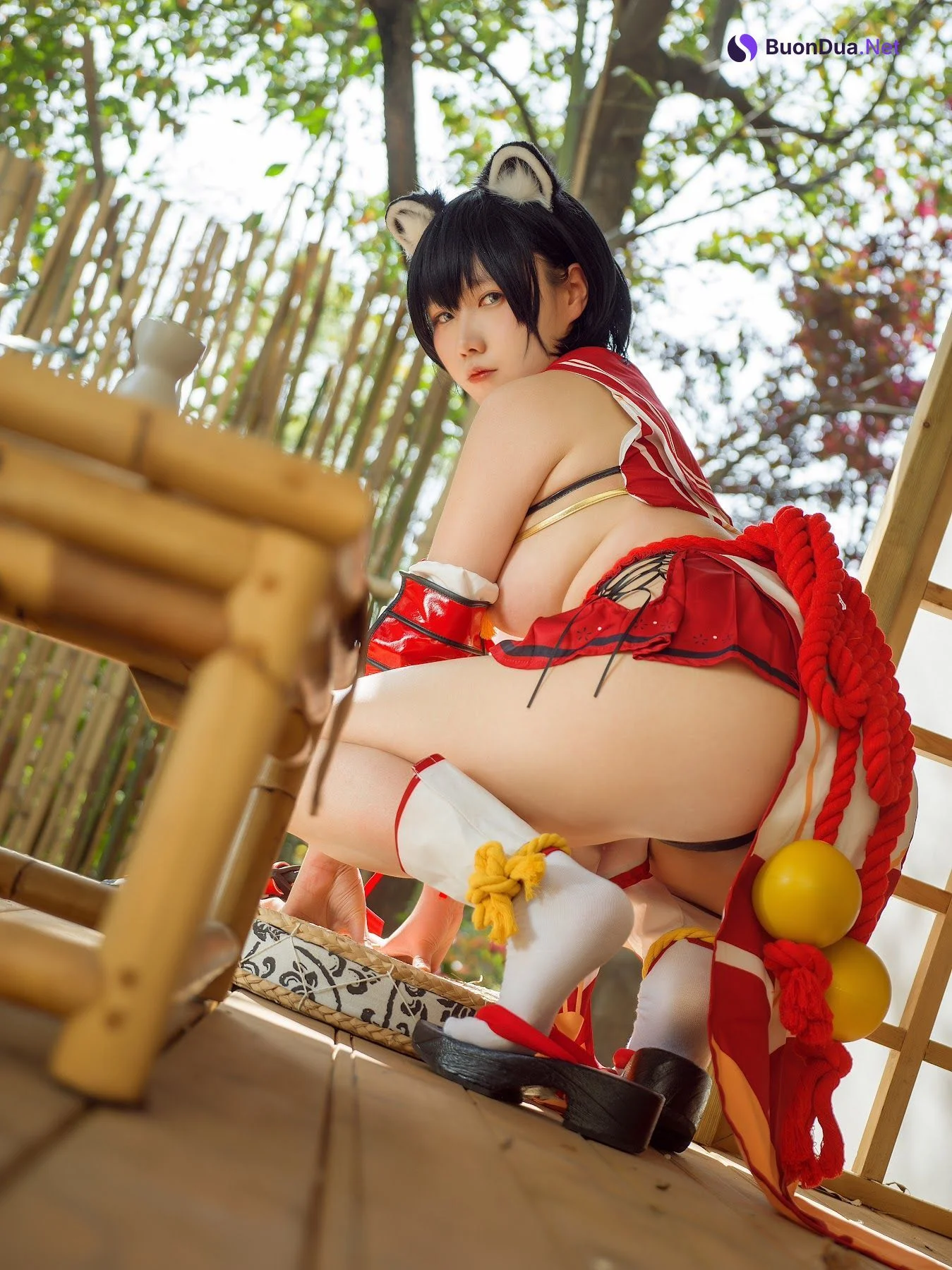 Coser@麻花麻花酱 – 椿 - Photo 14