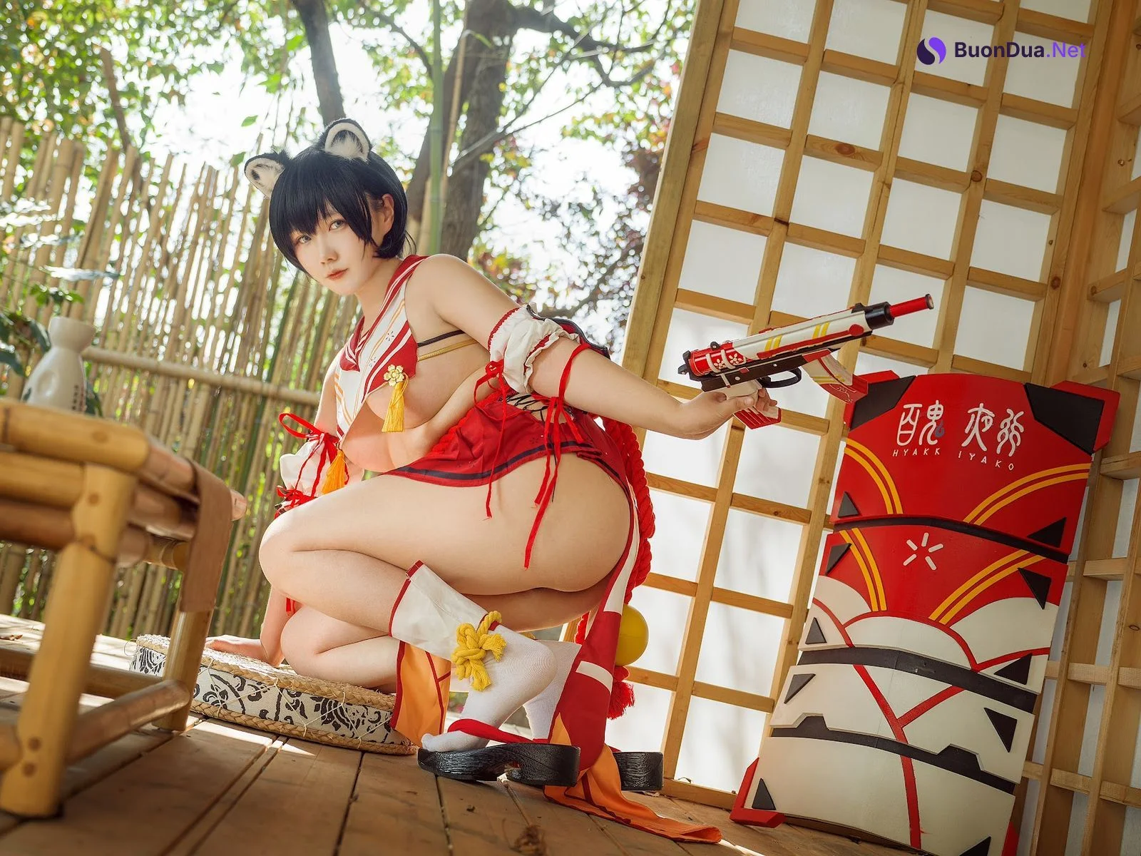 Coser@麻花麻花酱 – 椿 - Photo 16