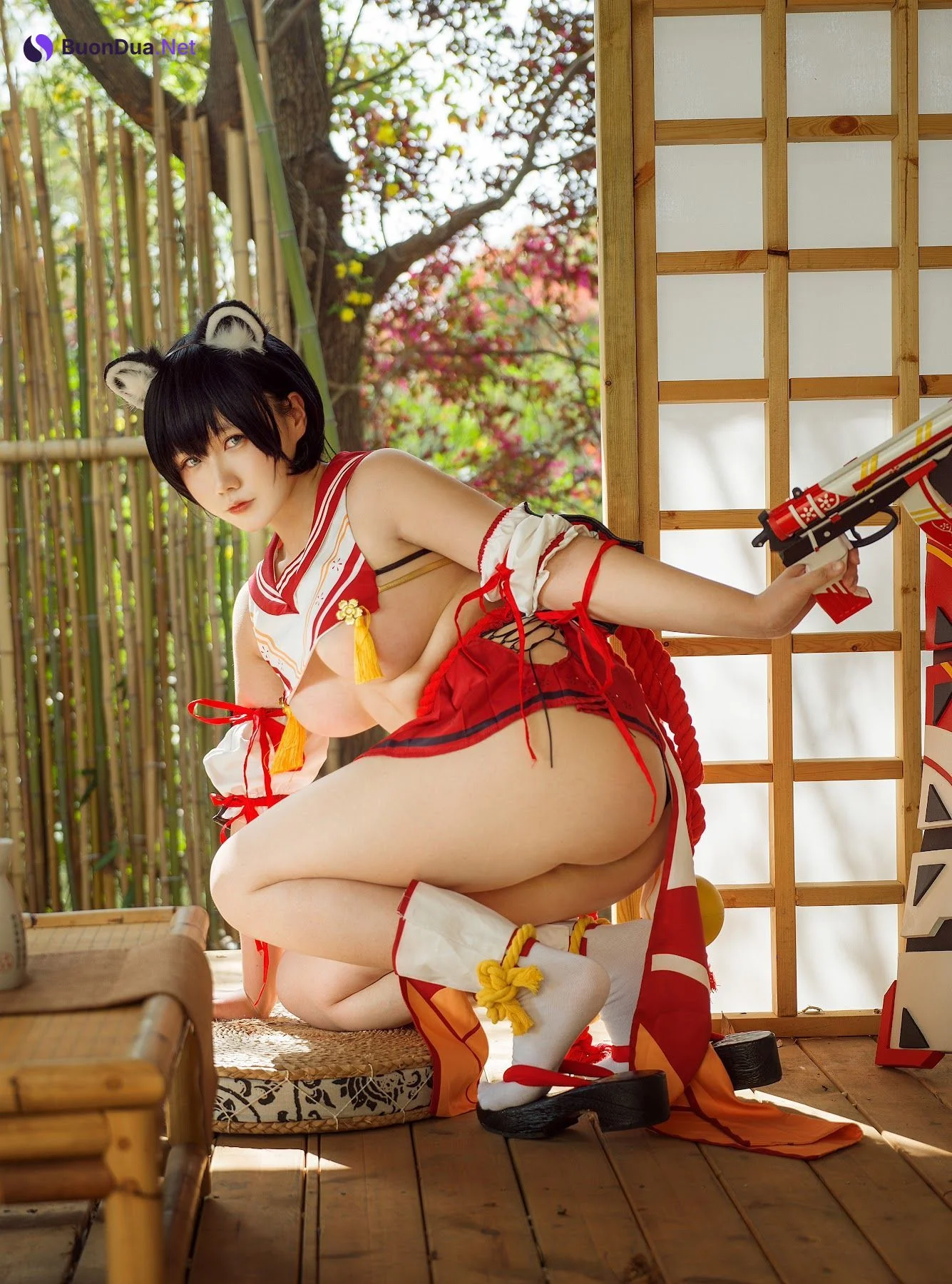 Coser@麻花麻花酱 – 椿 - Photo 17