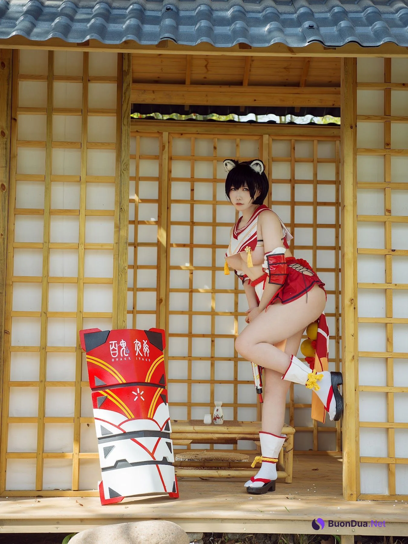 Coser@麻花麻花酱 – 椿 - Photo 18