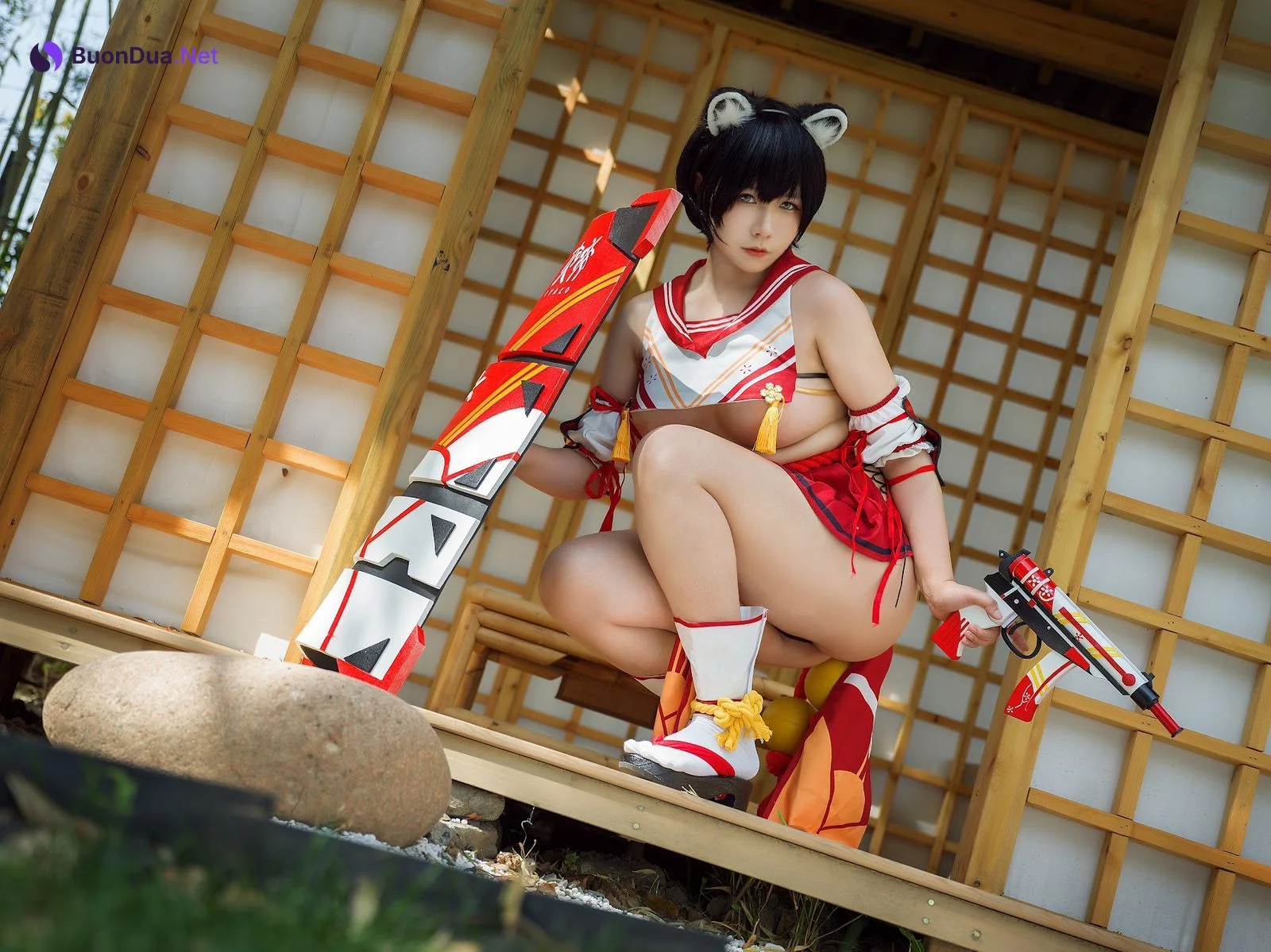 Coser@麻花麻花酱 – 椿 - Photo 19