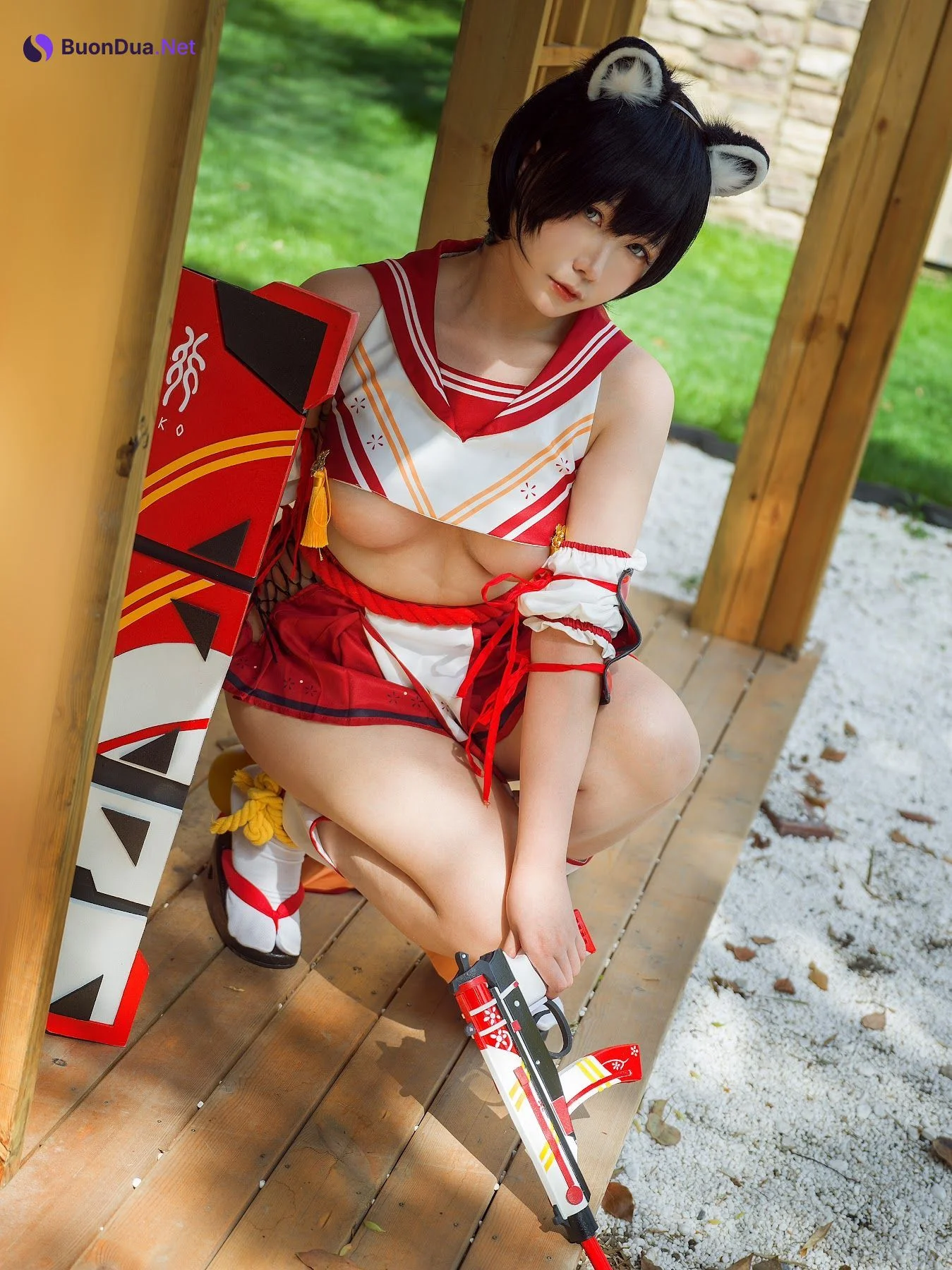 Coser@麻花麻花酱 – 椿 - Photo 20