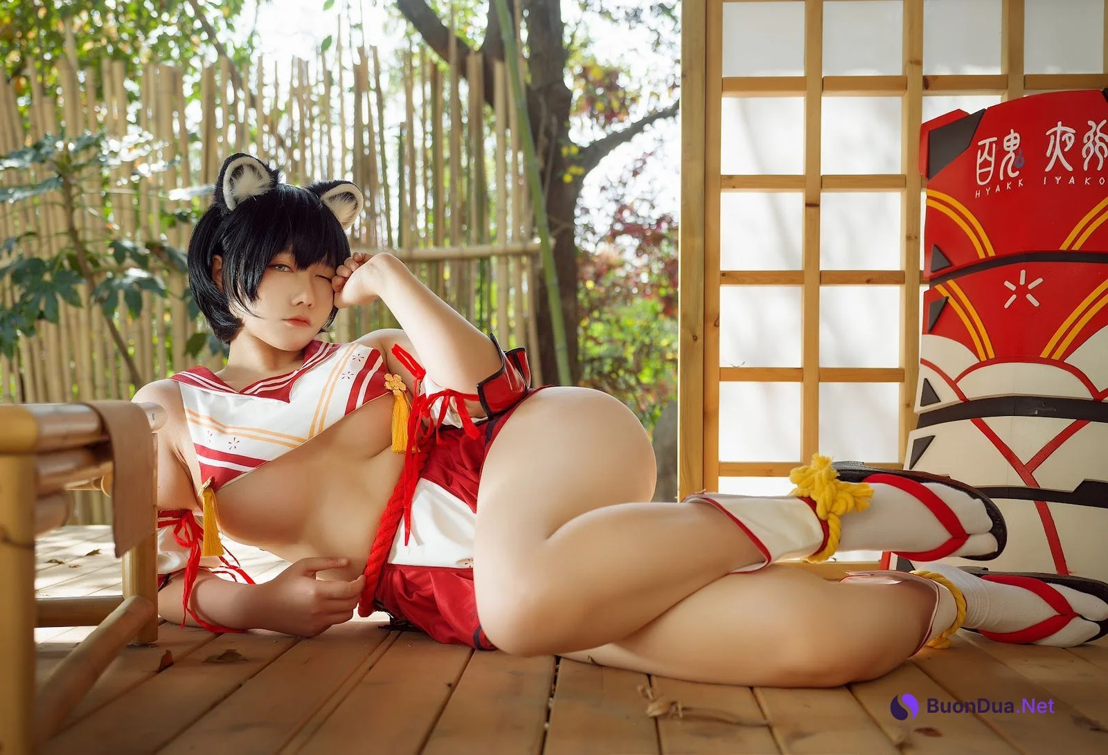Coser@麻花麻花酱 – 椿 - Photo 9