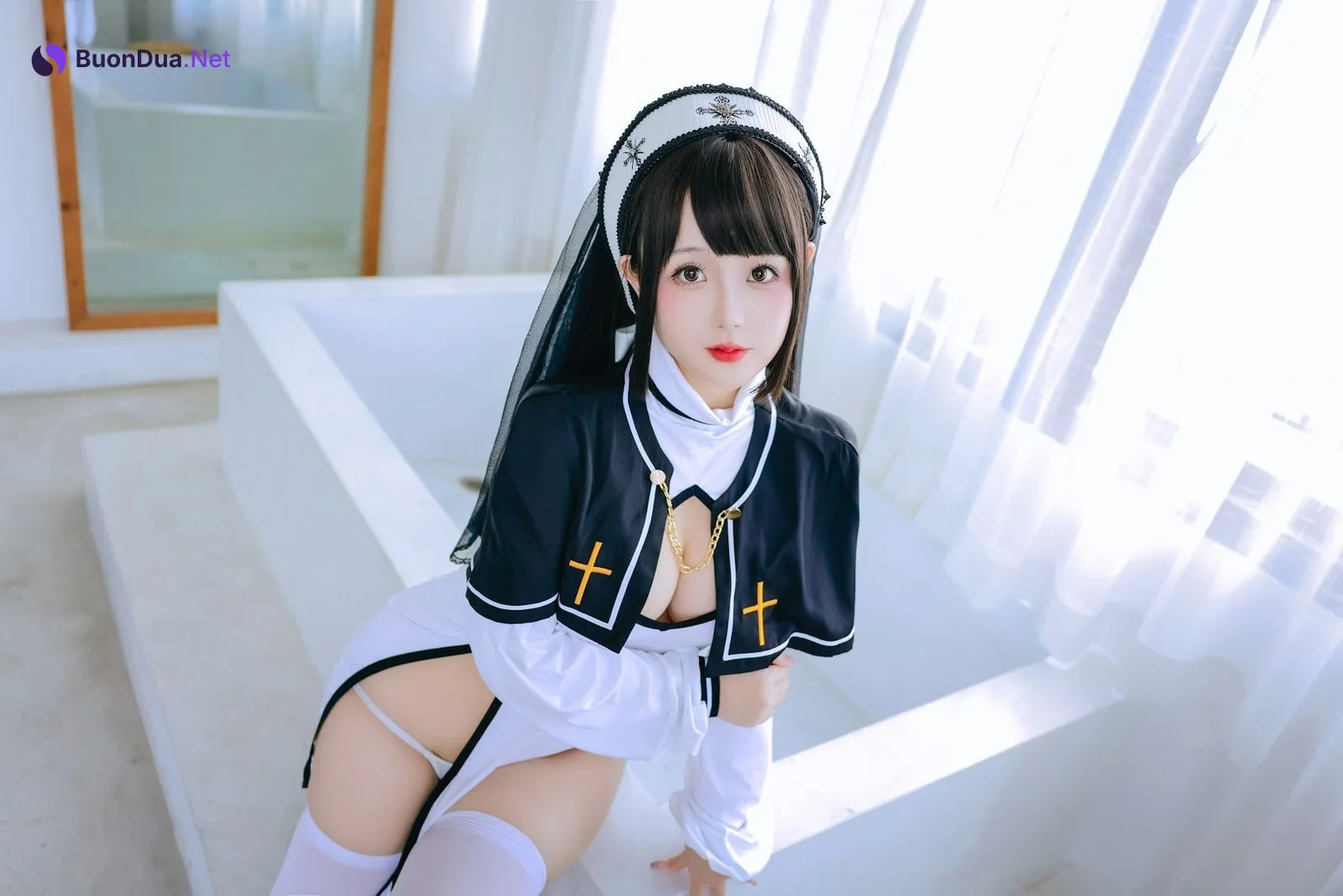 Coser@日奈娇 – 修女 - 照片 14