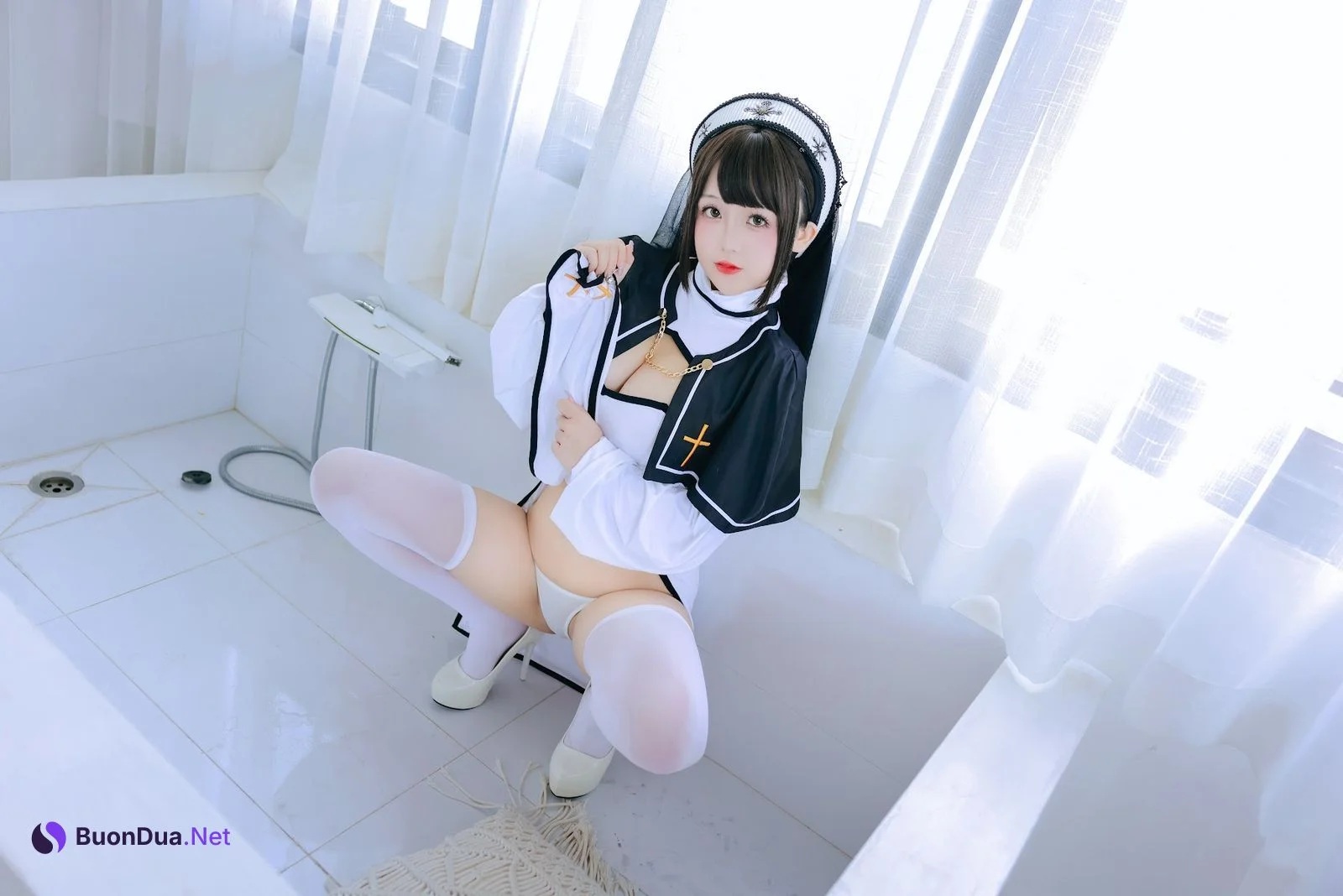 Coser@日奈娇 – 修女 - 照片 19