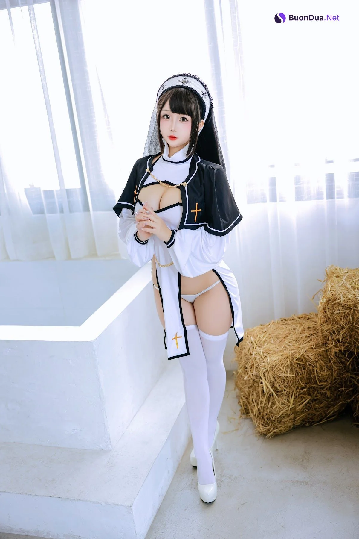 Coser@日奈娇 – 修女 - 照片 2