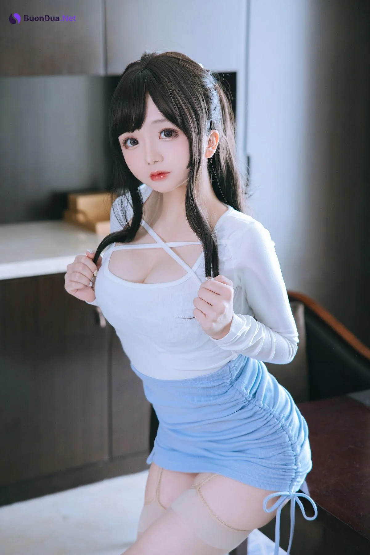 Coser@日奈娇 – 包臀裙秘书 - 사진 102
