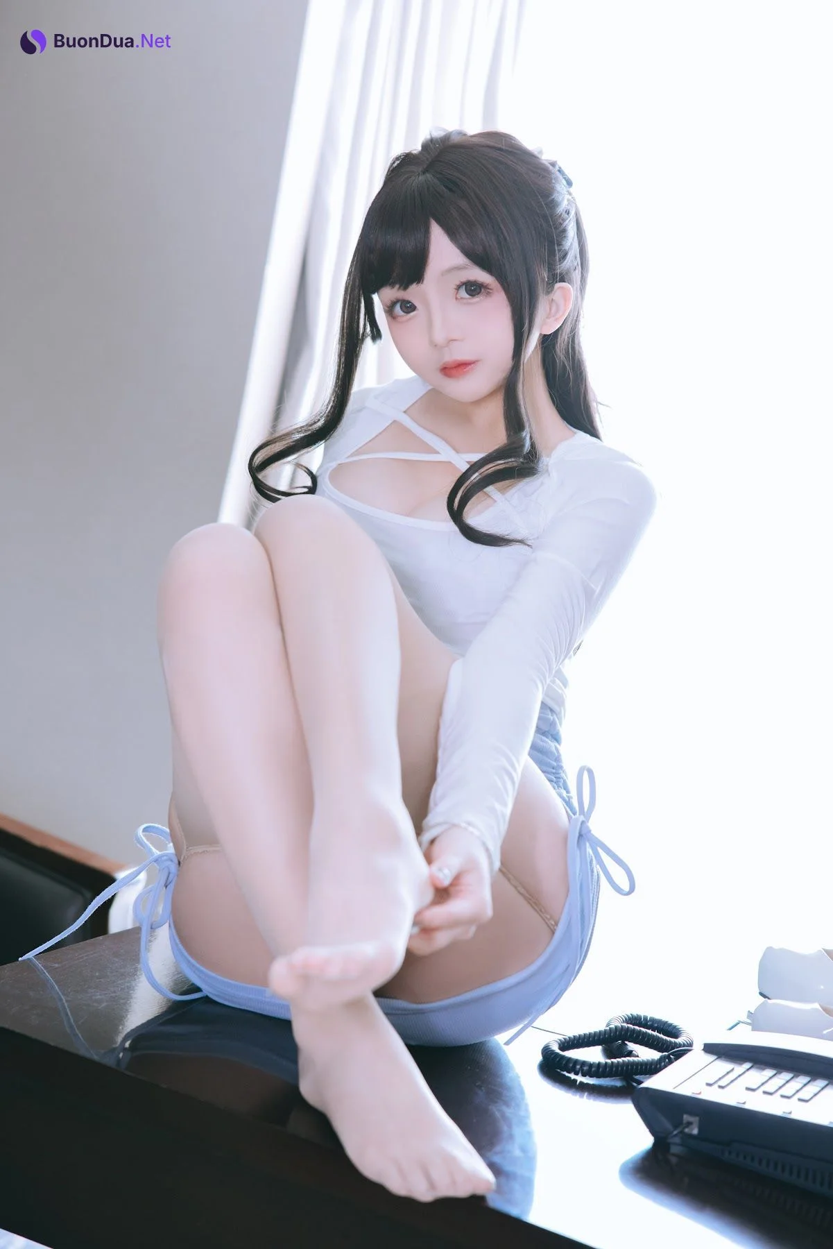 Coser@日奈娇 – 包臀裙秘书 - 사진 107