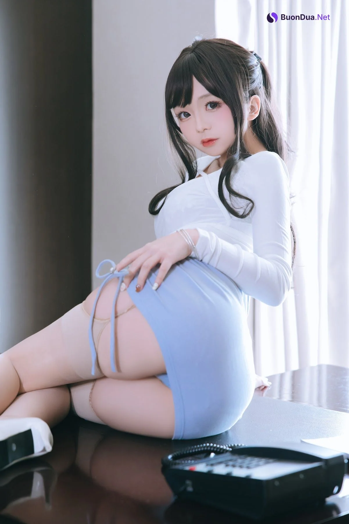 Coser@日奈娇 – 包臀裙秘书 - 사진 59