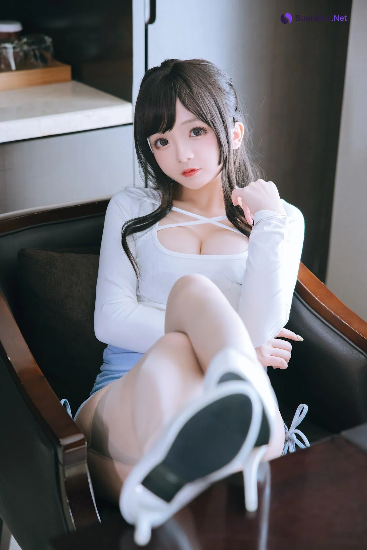 Coser@日奈娇 – 包臀裙秘书 - รูปภาพ 86