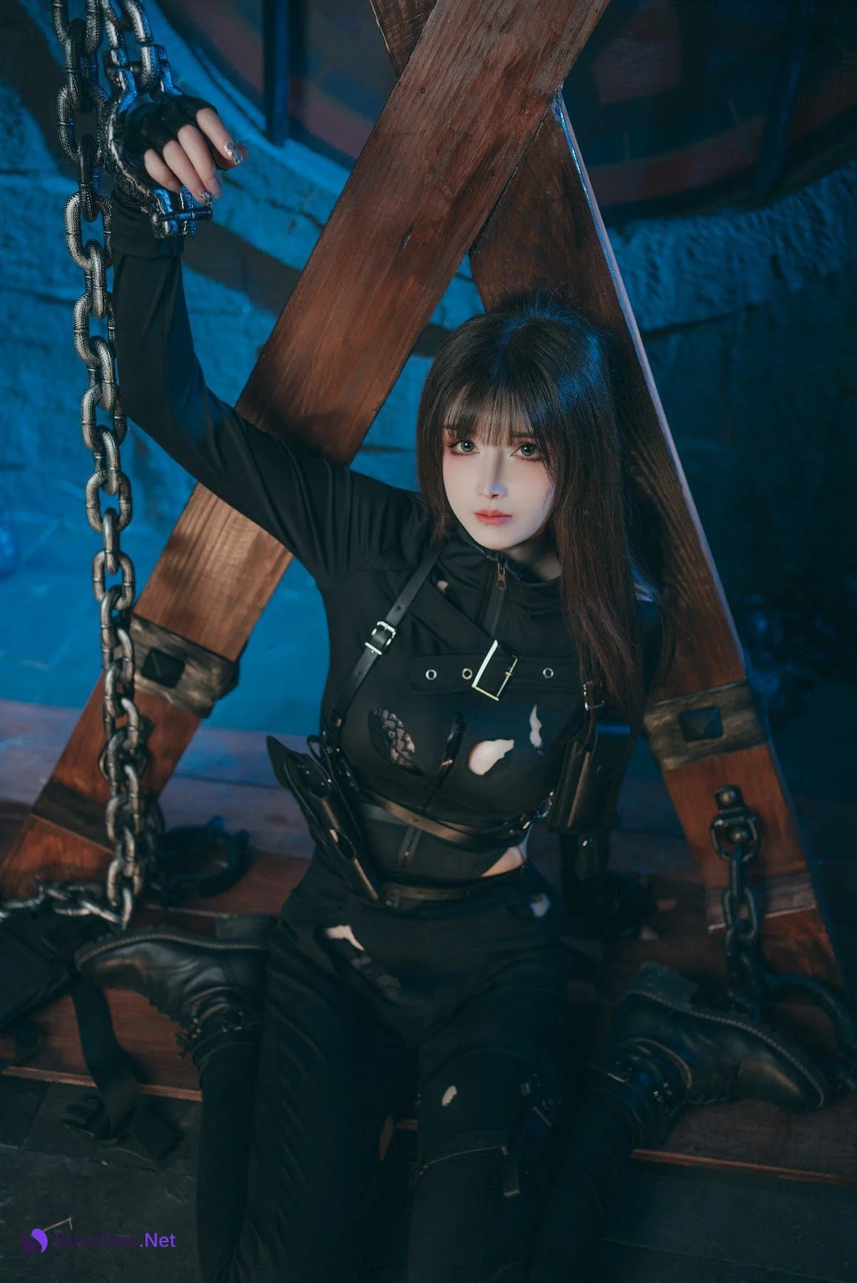 Coser@鹿八岁 – 特工的堕落·后篇 - 사진 48