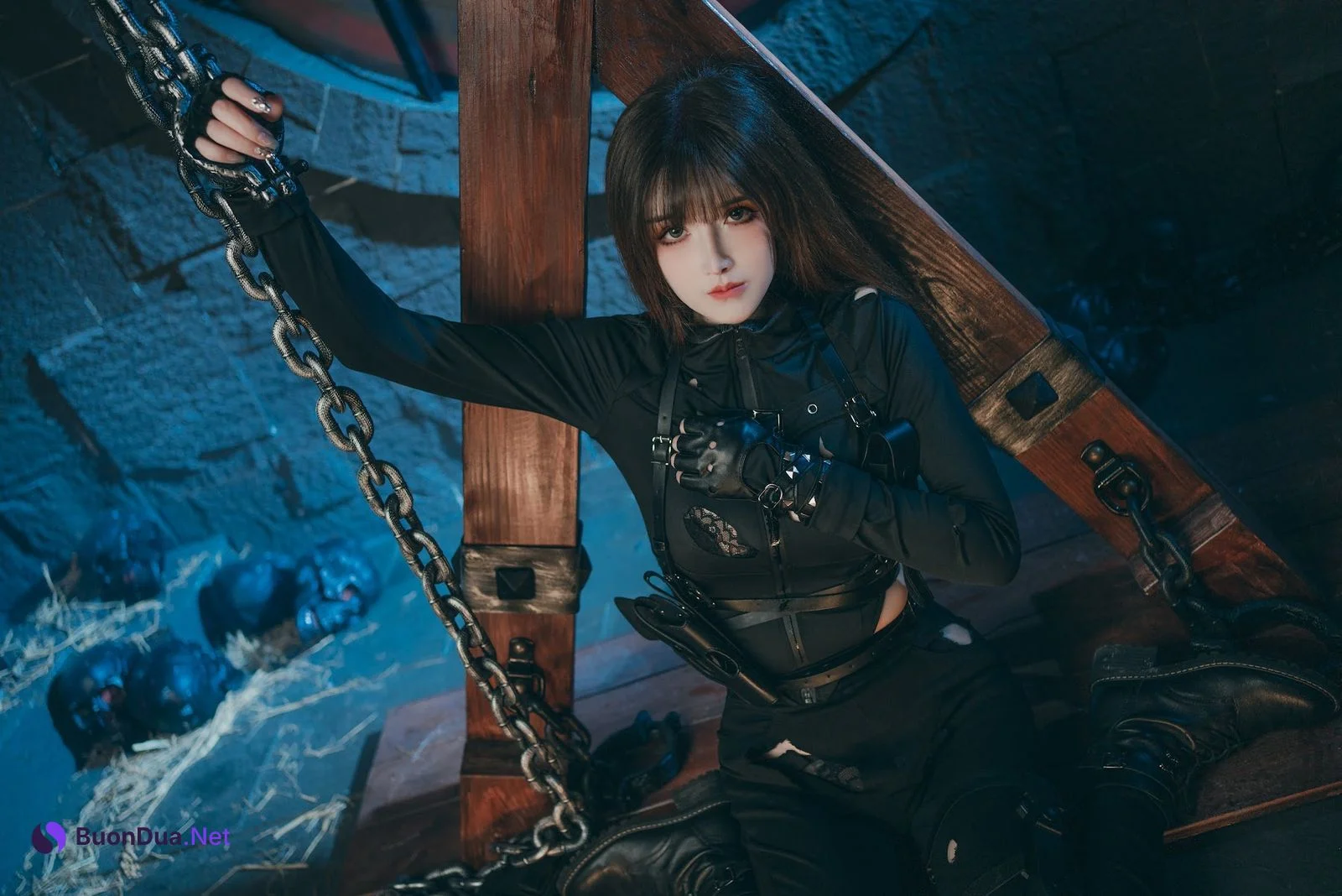 Coser@鹿八岁 – 特工的堕落·后篇 - 사진 50