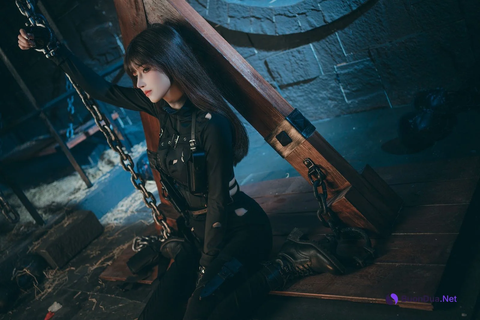 Coser@鹿八岁 – 特工的堕落·后篇 - 사진 52