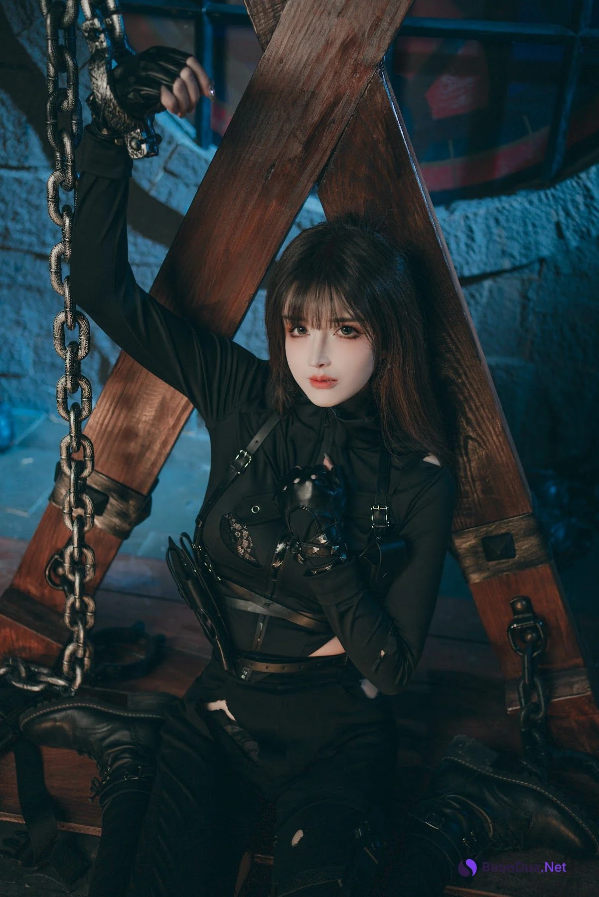 Coser@鹿八岁 – 特工的堕落·后篇 - 사진 53