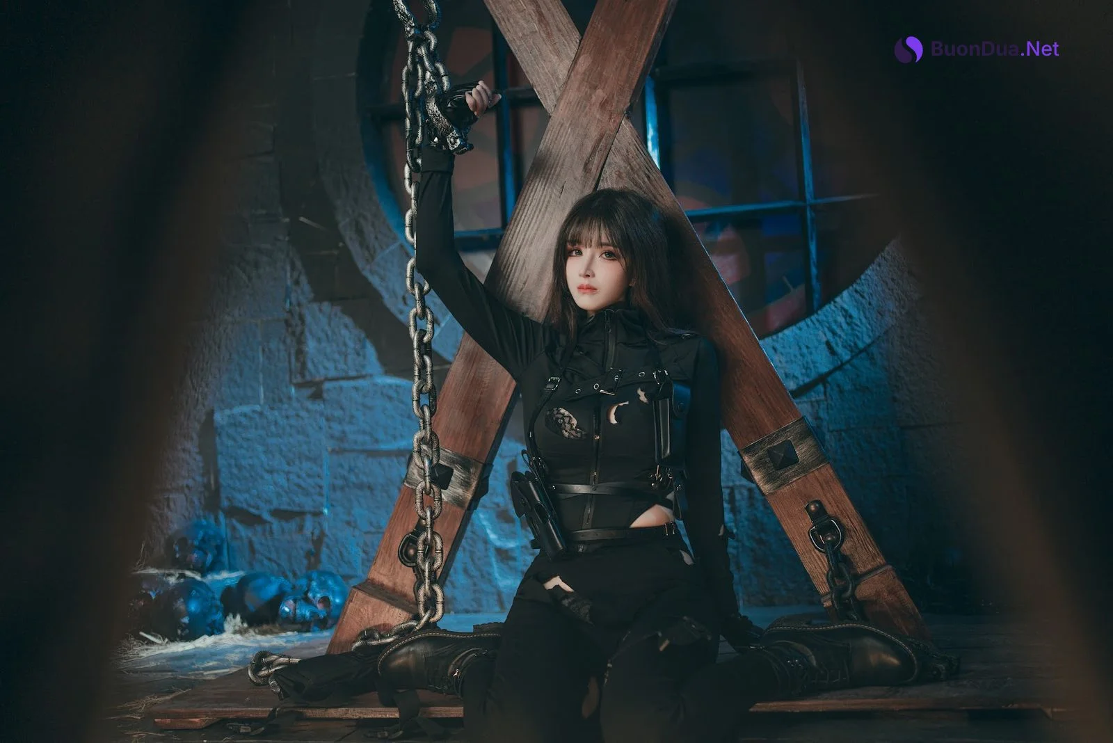 Coser@鹿八岁 – 特工的堕落·后篇 - 사진 54