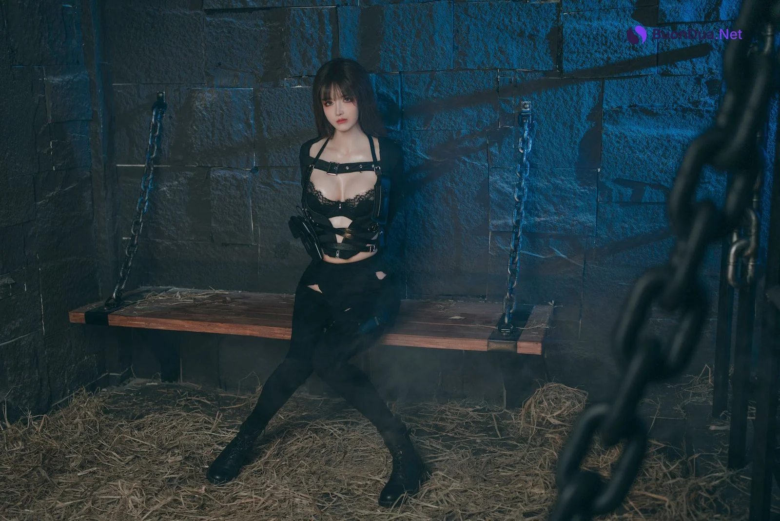 Coser@鹿八岁 – 特工的堕落·后篇 - 사진 56