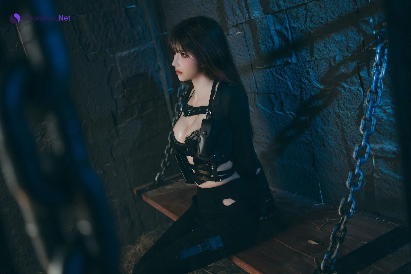 Coser@鹿八岁 – 特工的堕落·后篇 - 사진 57