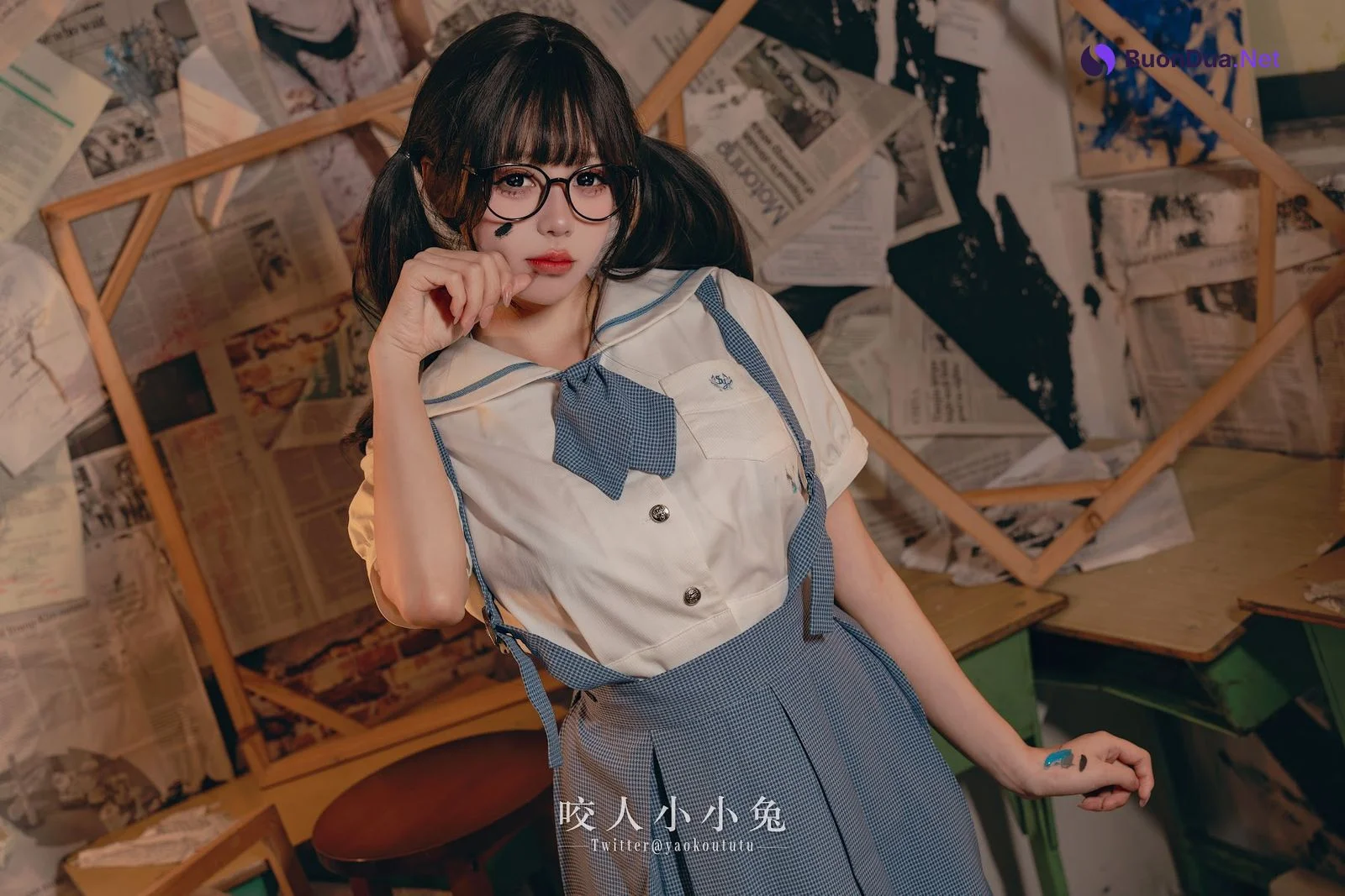Coser@黏黏团子兔 – 未成名画作 - Photo 13