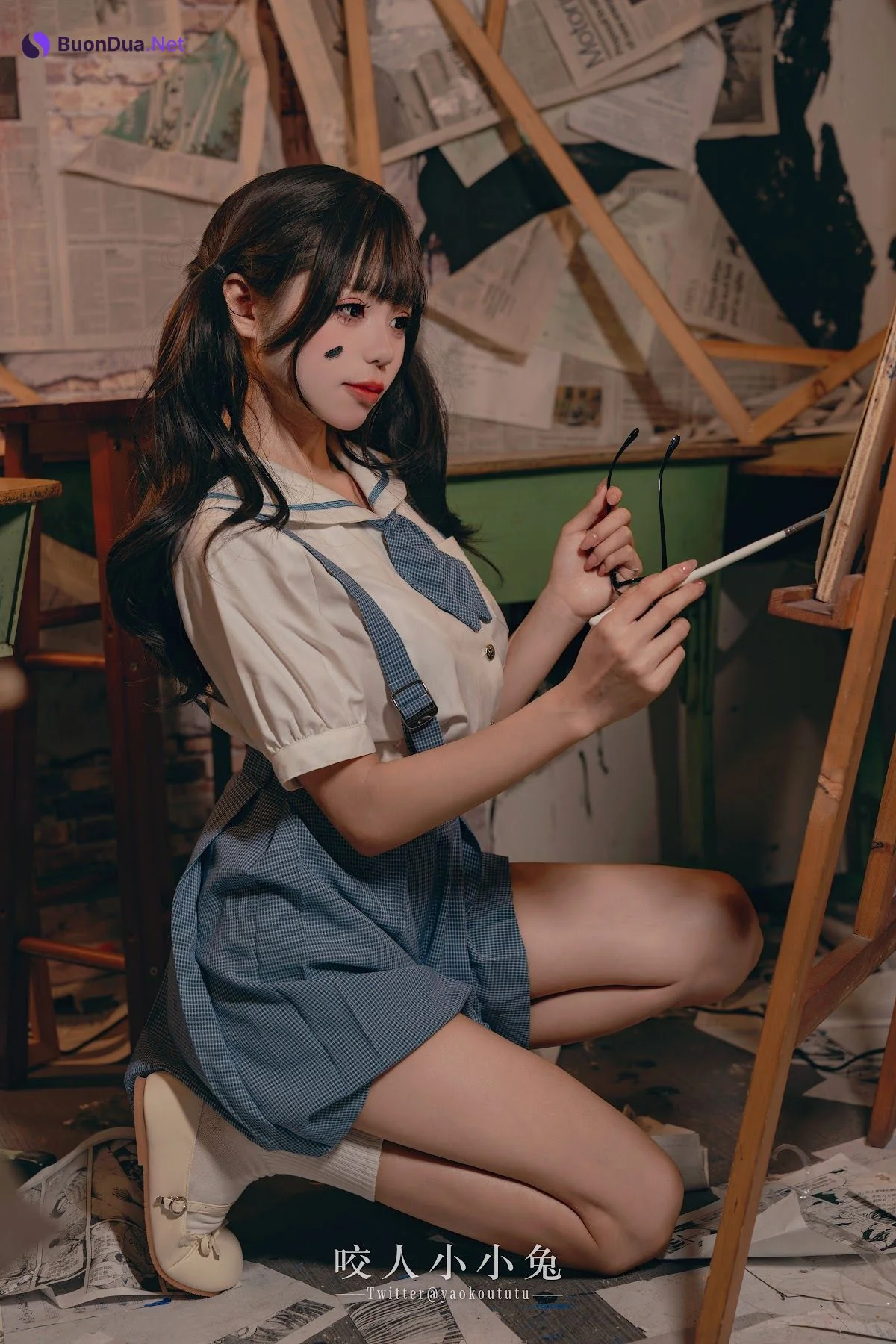 Coser@黏黏团子兔 – 未成名画作 - Photo 15
