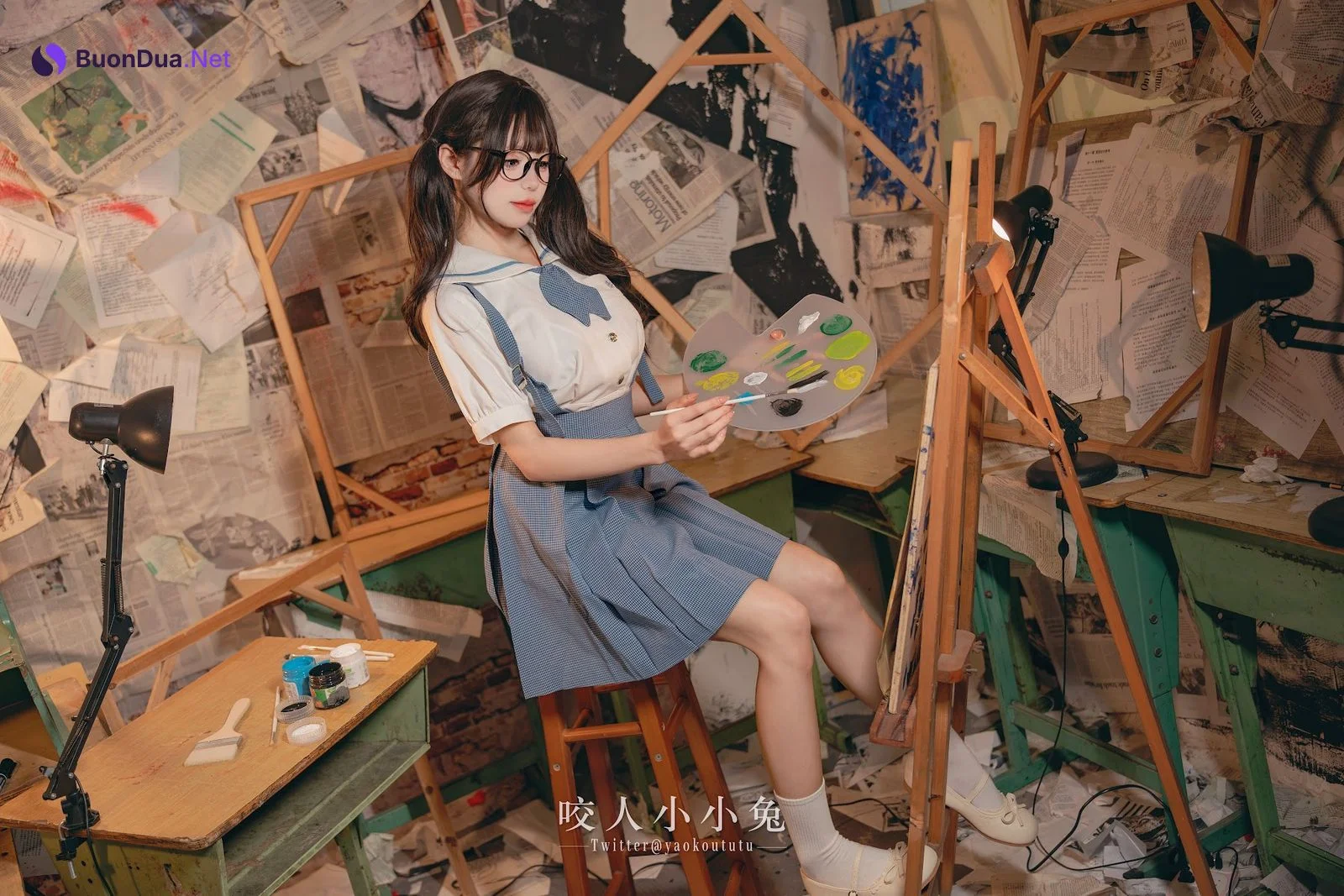 Coser@黏黏团子兔 – 未成名画作 - Photo 2