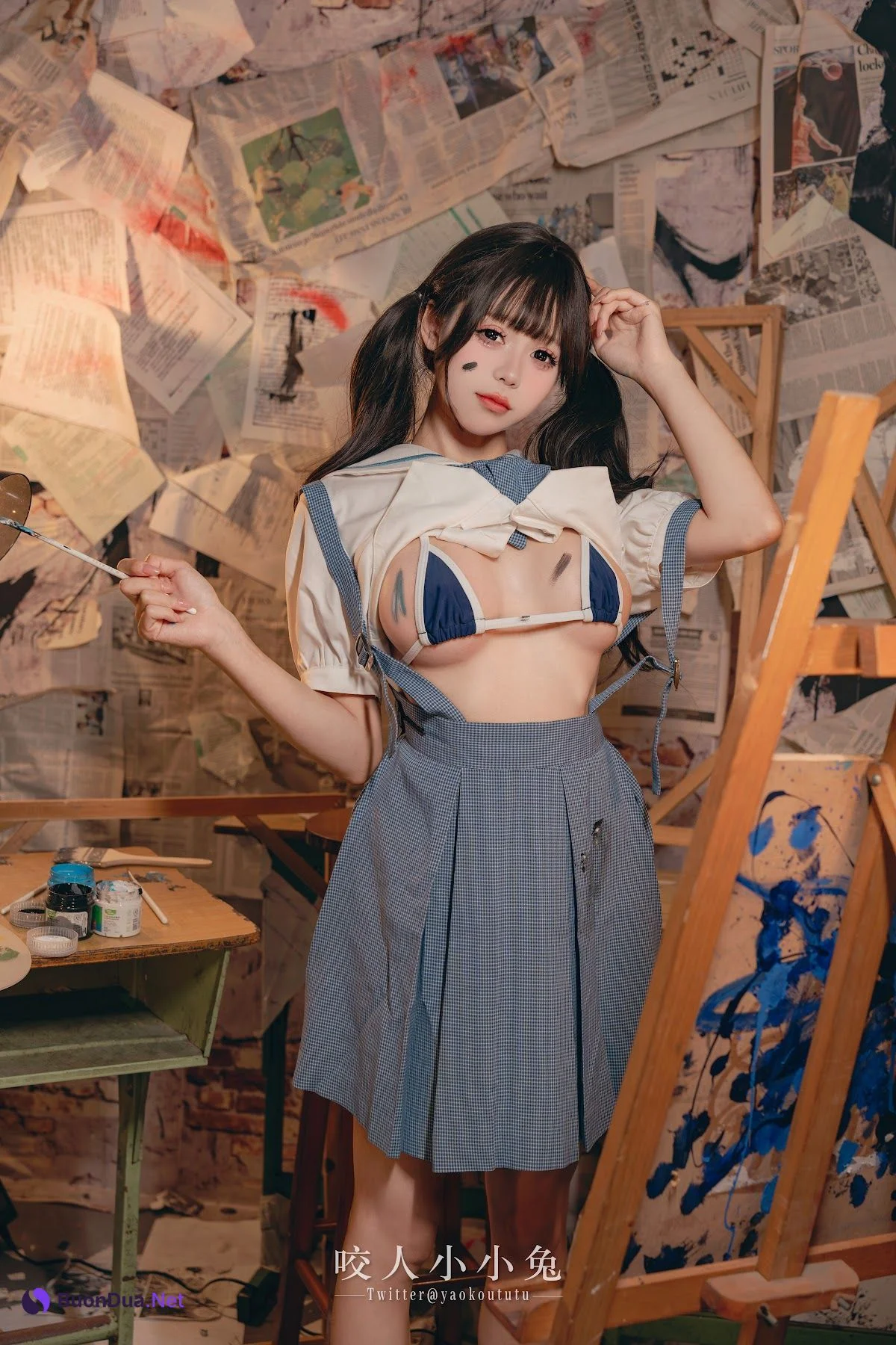 Coser@黏黏团子兔 – 未成名画作 - Photo 20