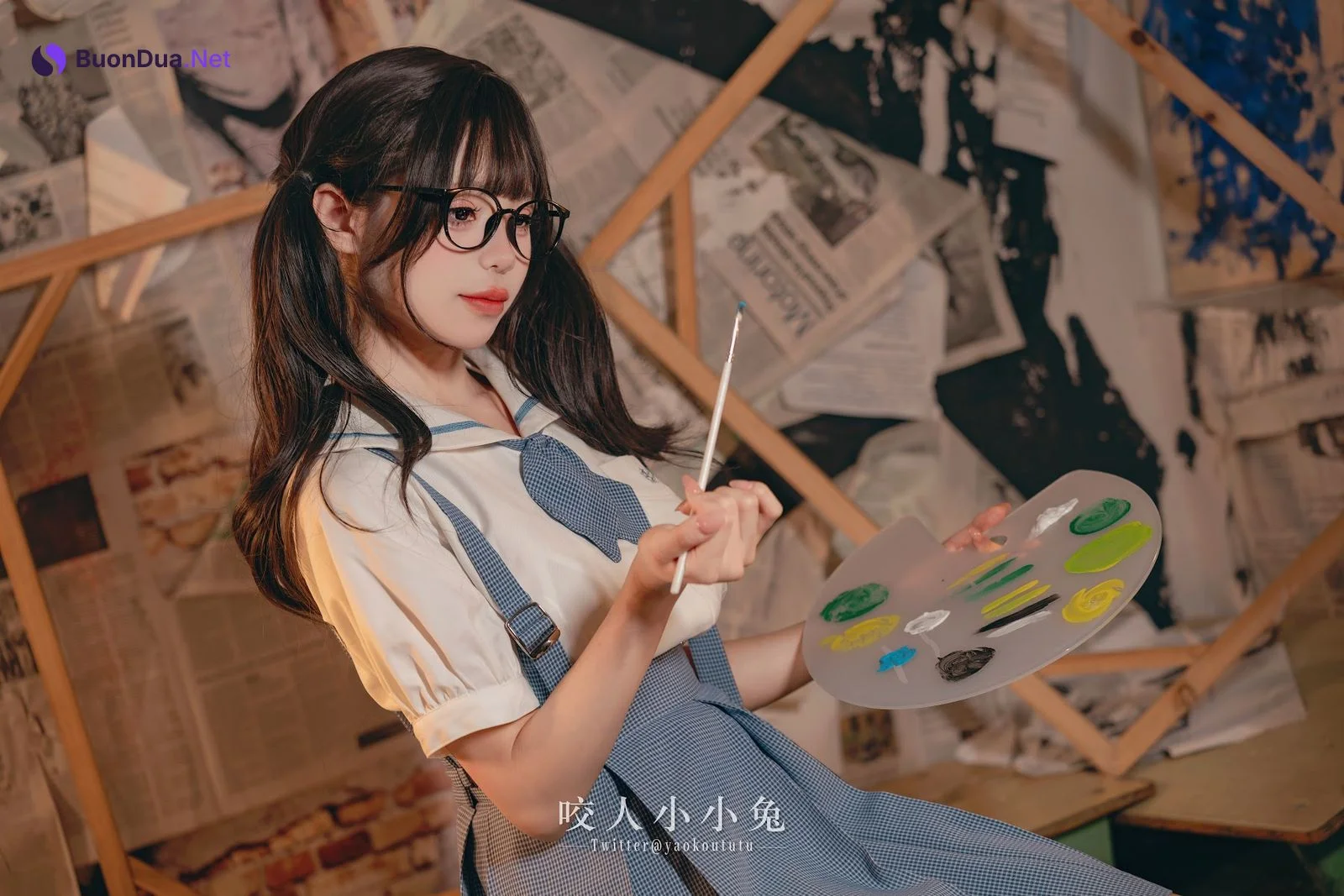 Coser@黏黏团子兔 – 未成名画作 - Photo 4