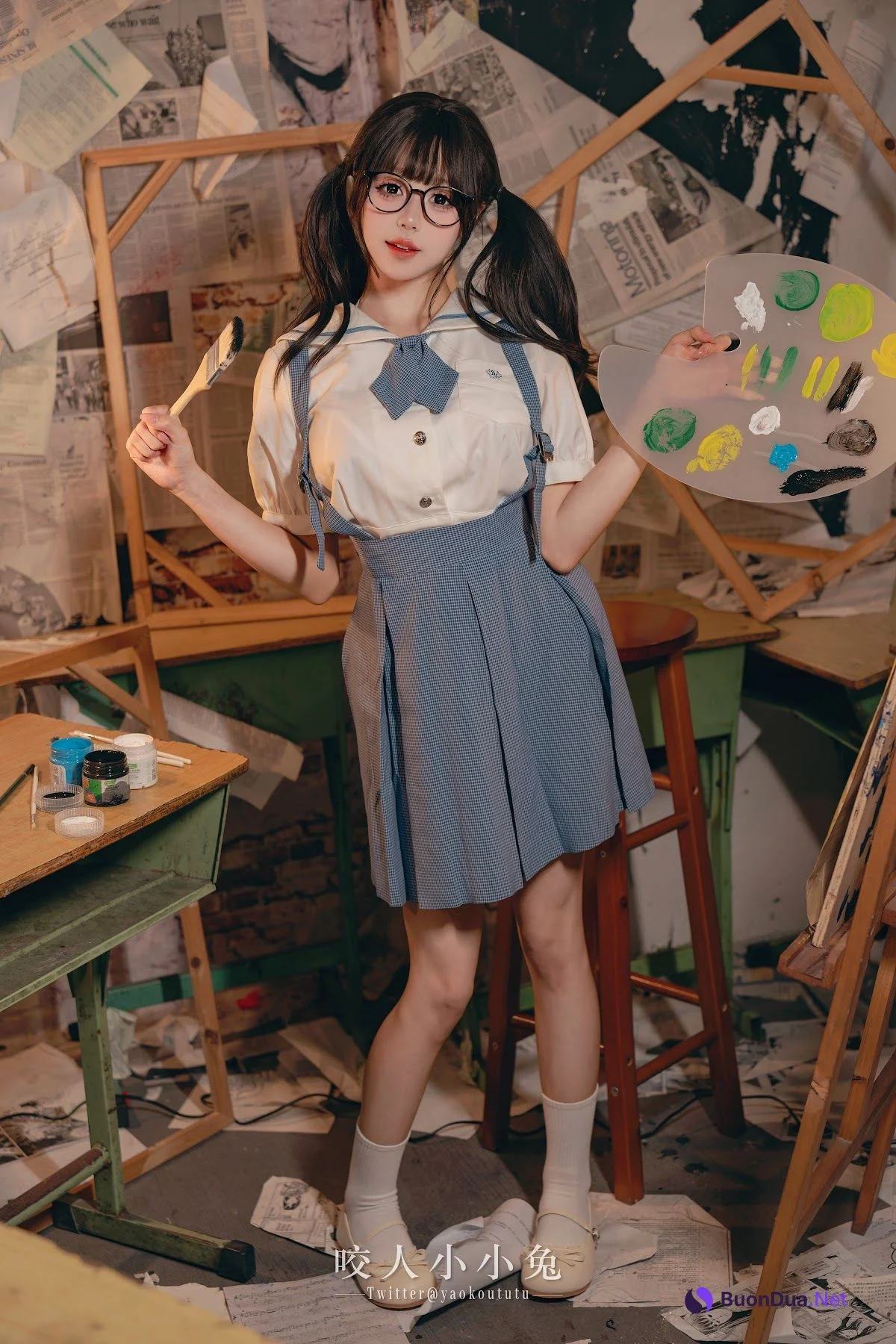 Coser@黏黏团子兔 – 未成名画作 - Photo 7