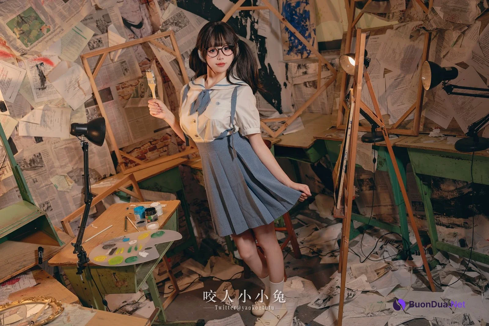 Coser@黏黏团子兔 – 未成名画作 - Photo 8
