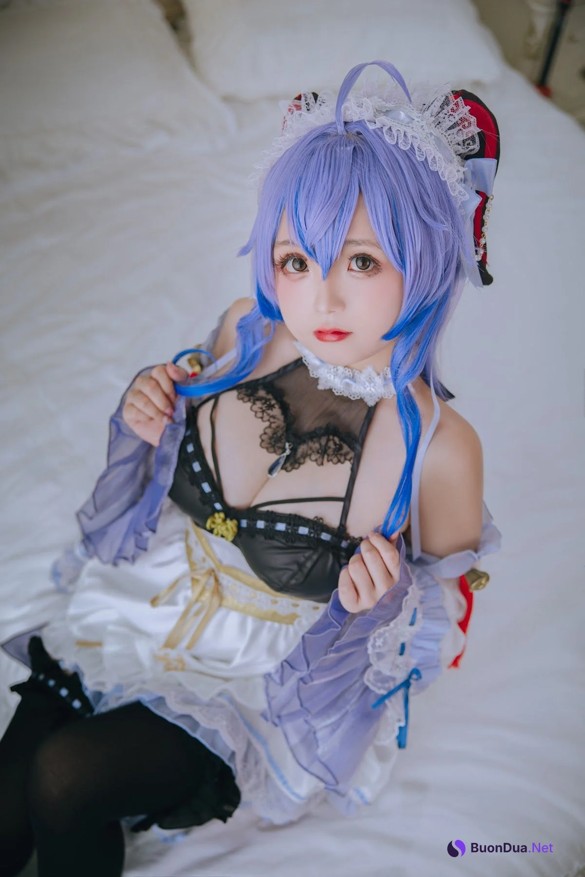 Coser@日奈娇 – 甘雨女仆 - รูปภาพ 11