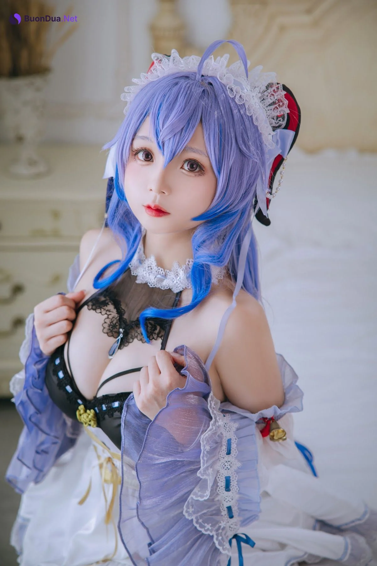 Coser@日奈娇 – 甘雨女仆 - รูปภาพ 15