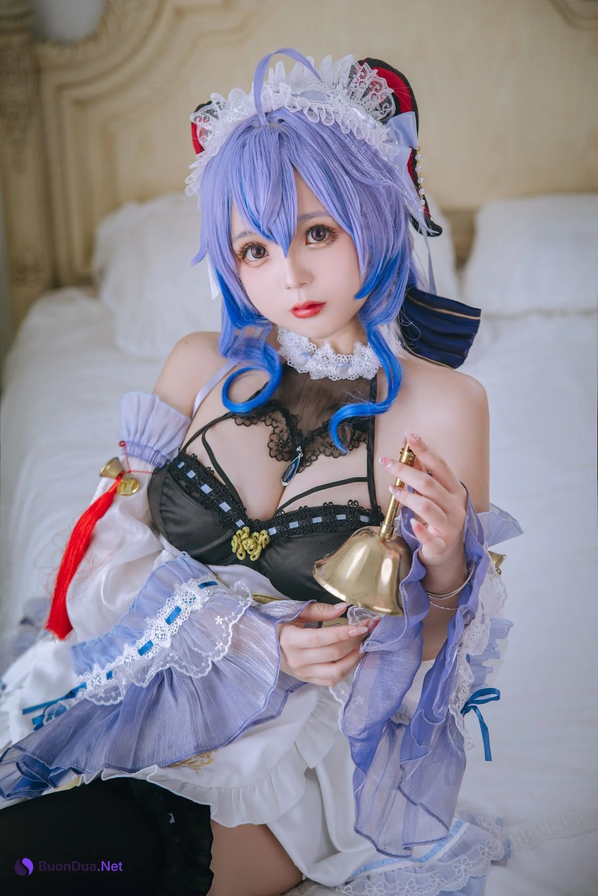Coser@日奈娇 – 甘雨女仆 - รูปภาพ 17